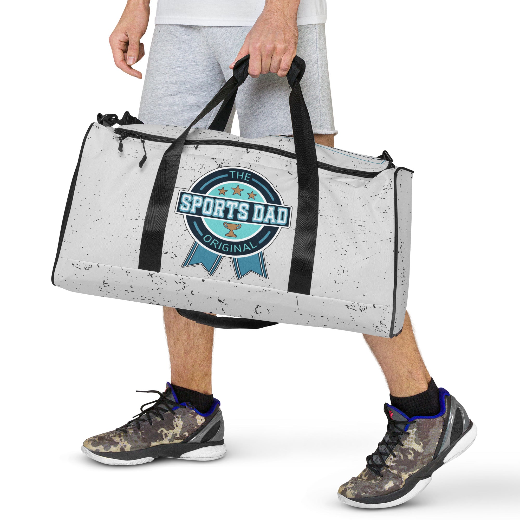 Sports Dad Ultimate Duffle Bag - Concrete Dad