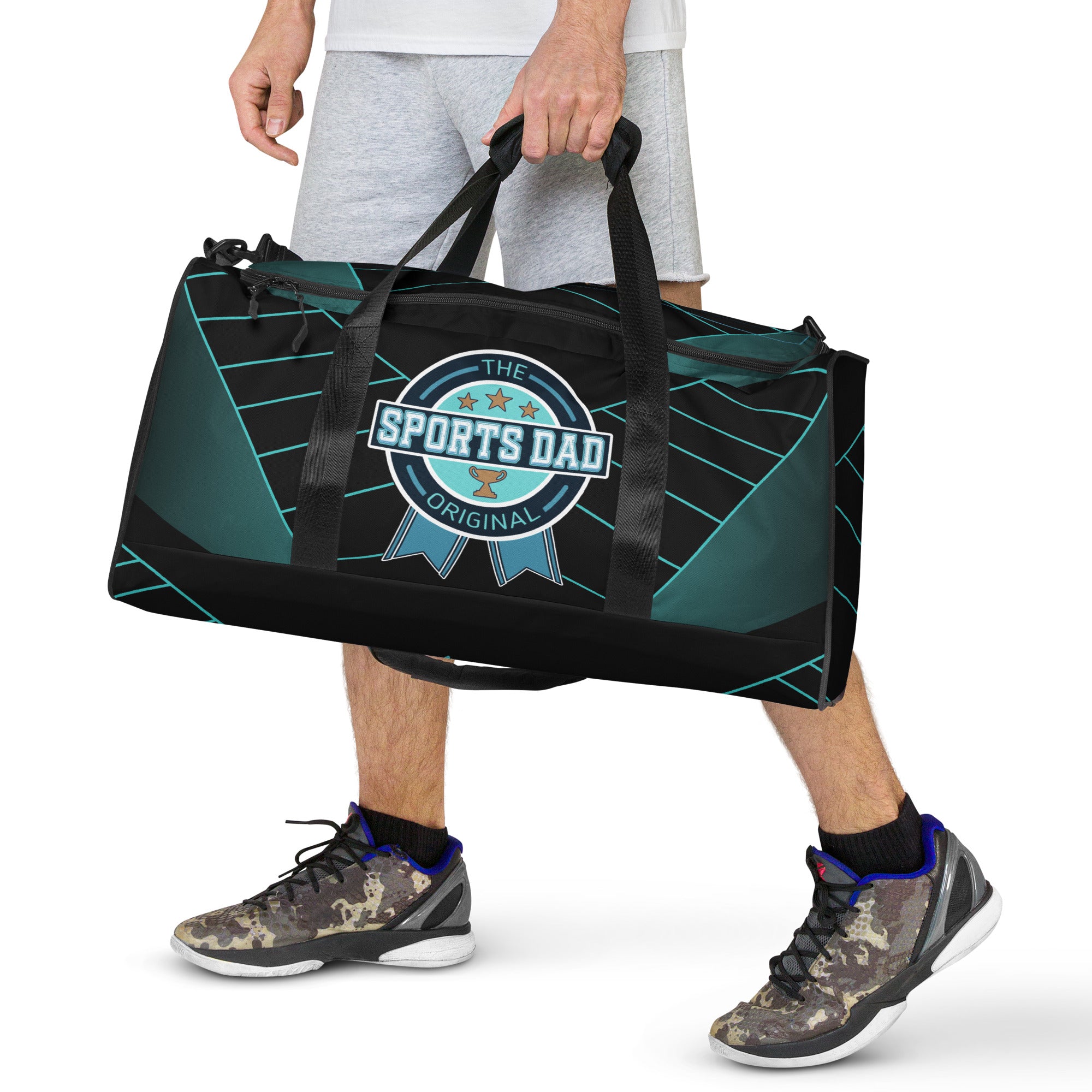 Sports Dad Ultimate Duffle Bag - Teal Stare