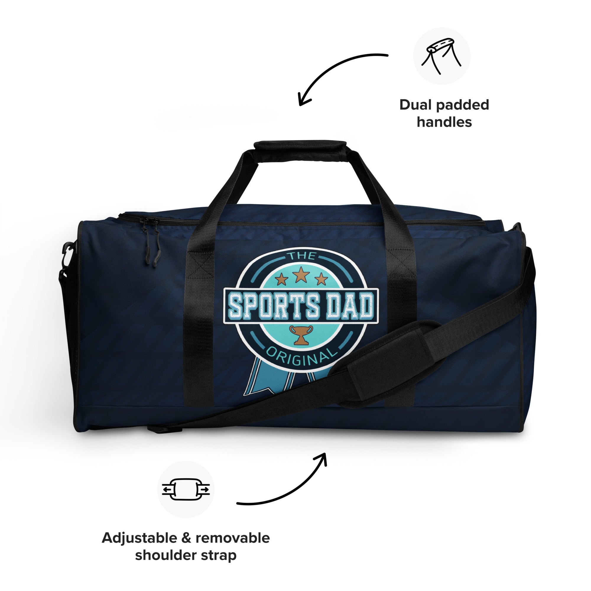 Sports Dad Ultimate Duffle Bag - Gravy Navy