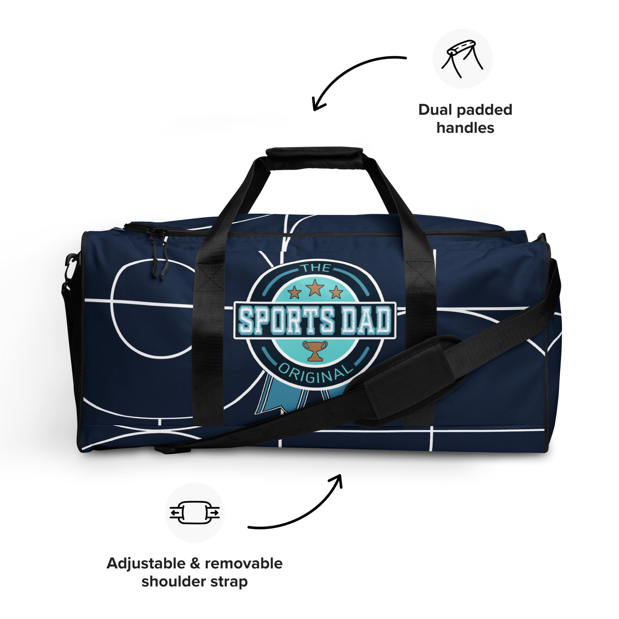 Sports Dad Ultimate Duffle Bag - Hard