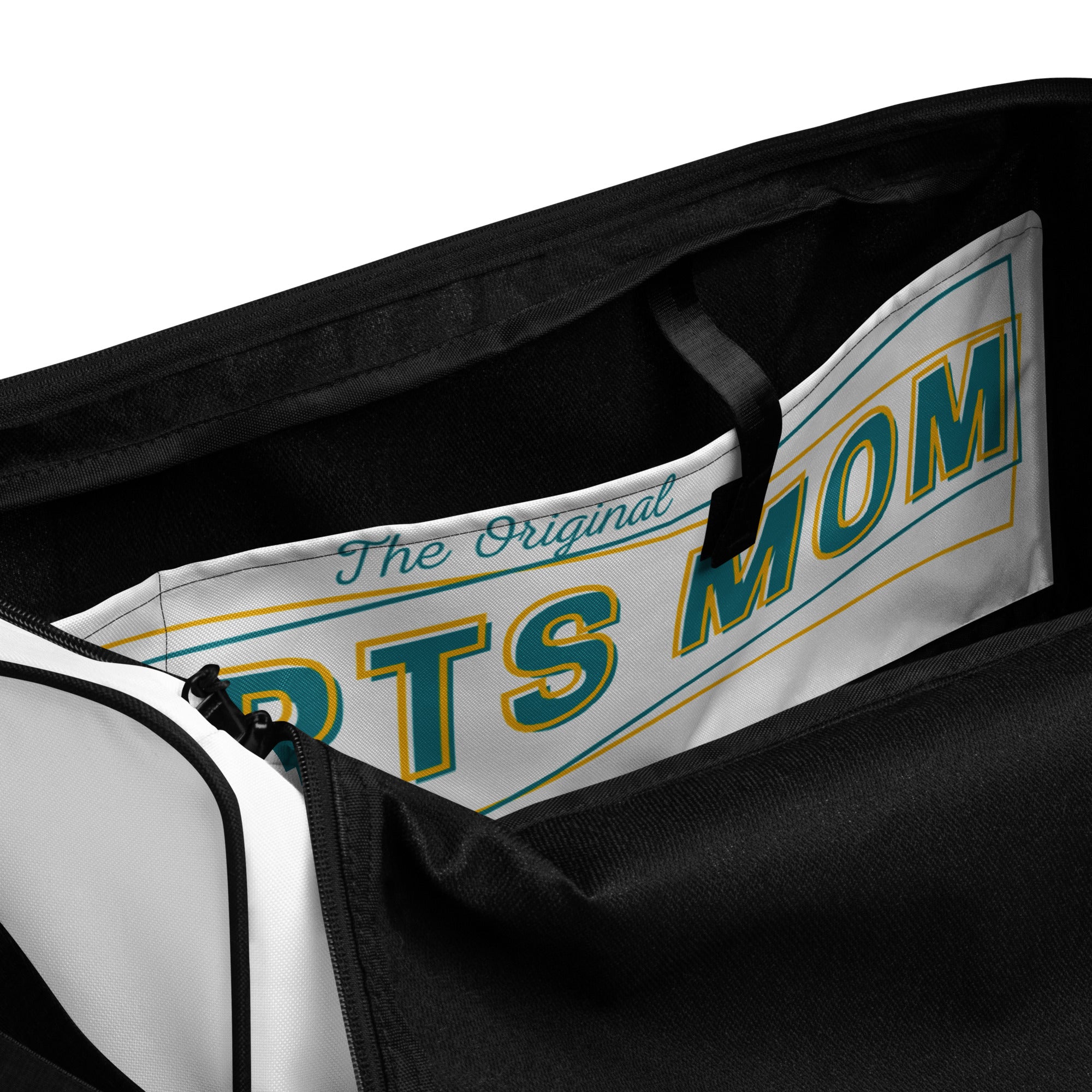 Sports Mom Ultimate Duffle Bag - White