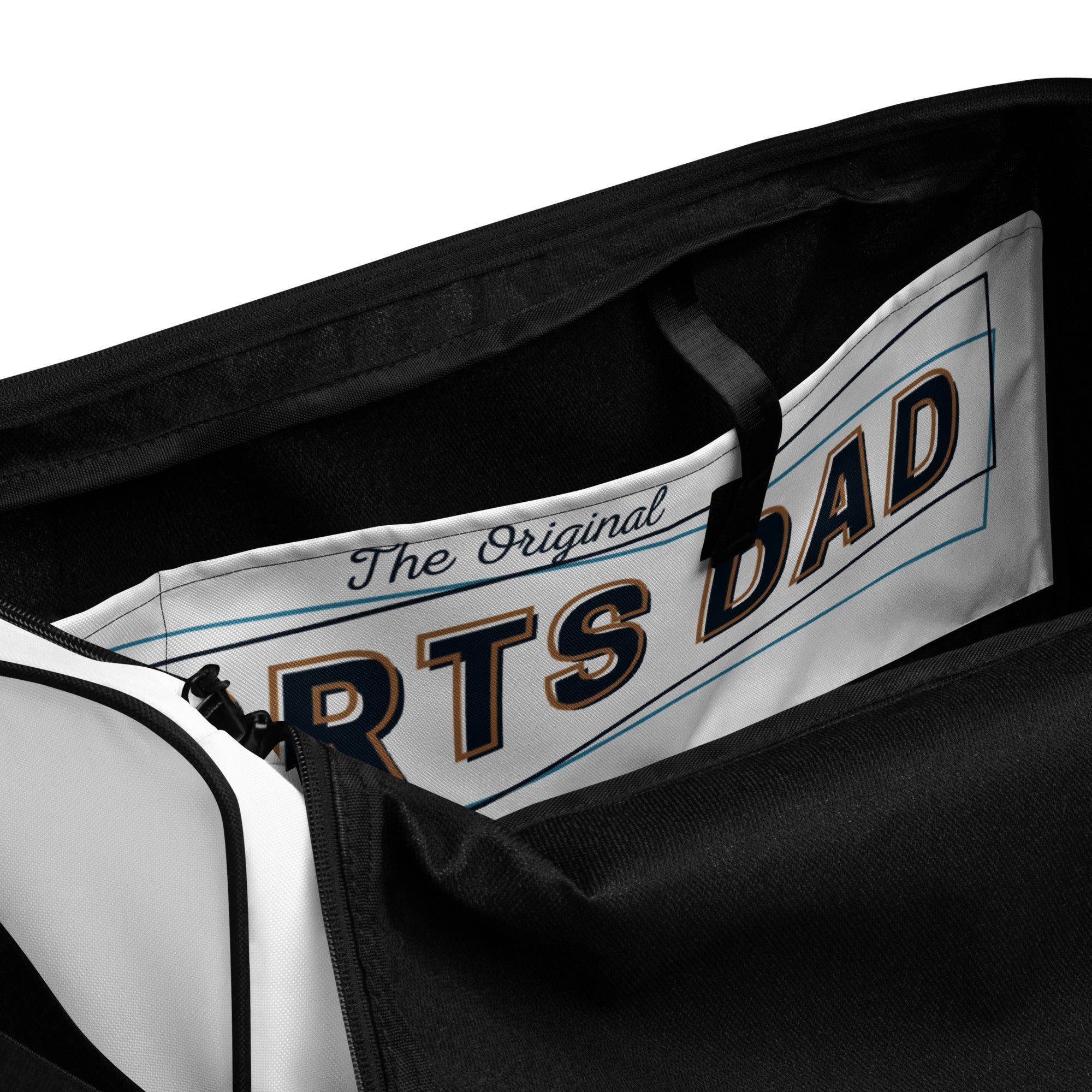 Sports Dad Ultimate Duffle Bag - White