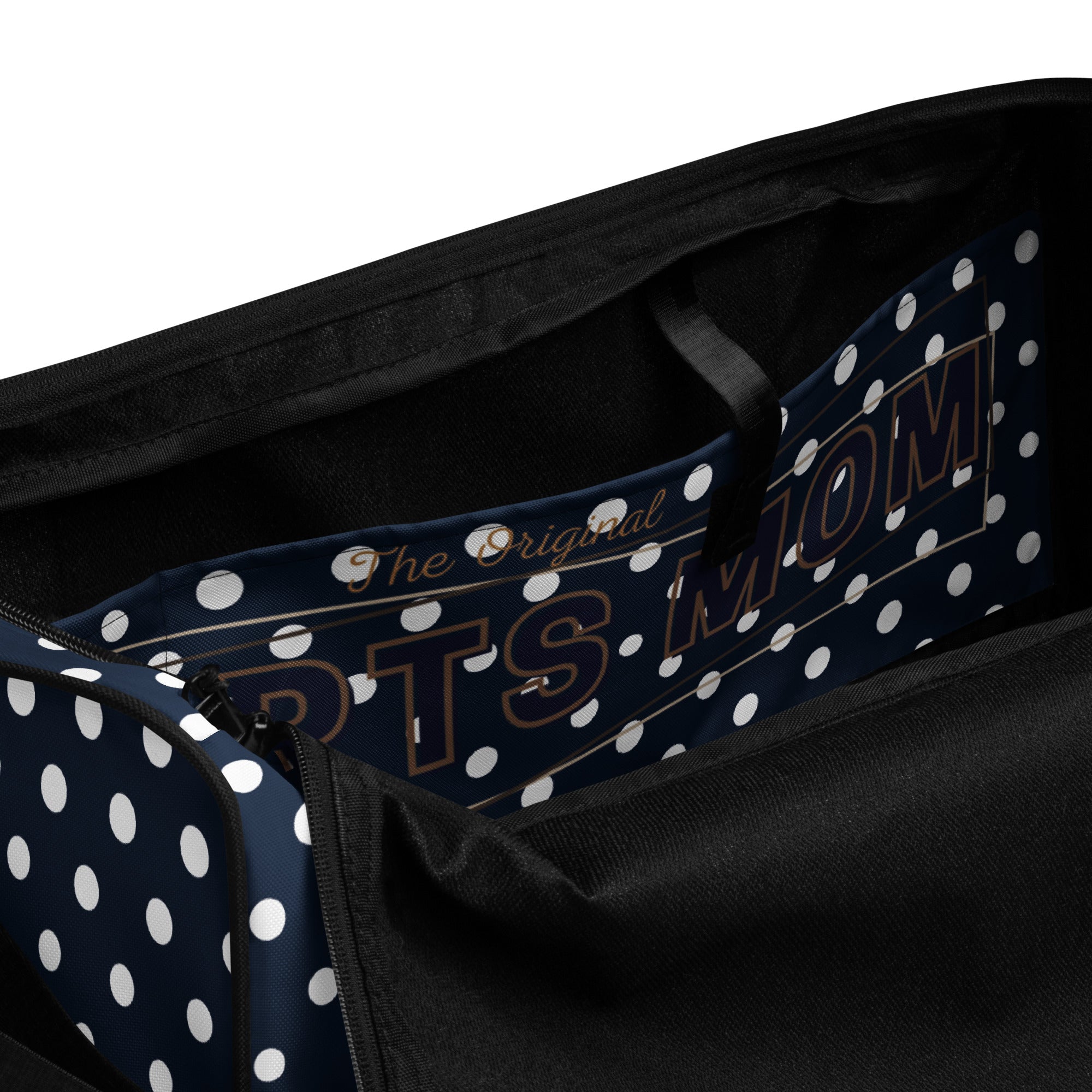 Sports Mom - Away Game - Ultimate Duffle Bag - Polka Dotty