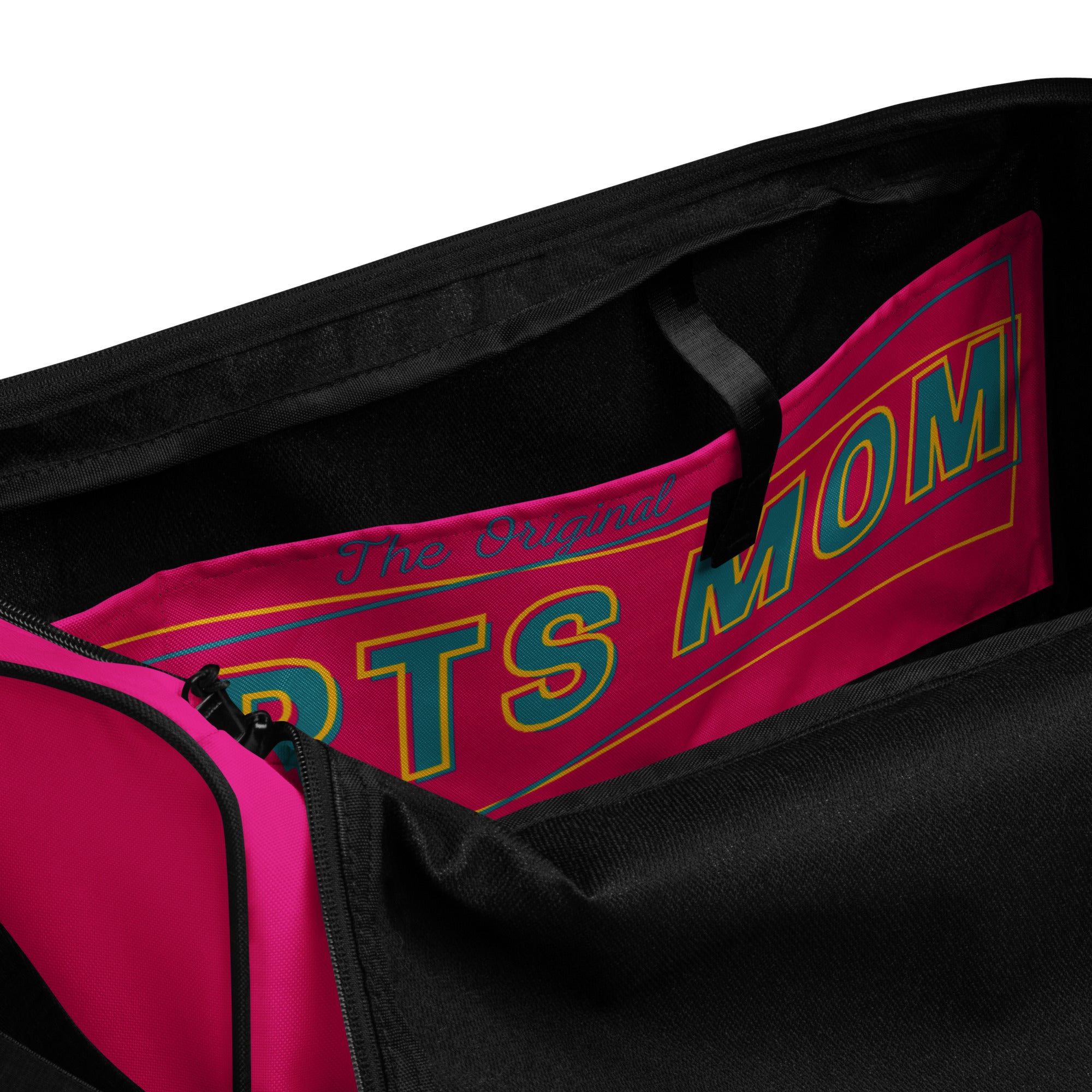 Sports Mom Ultimate Duffle Bag - Vibrant Pink