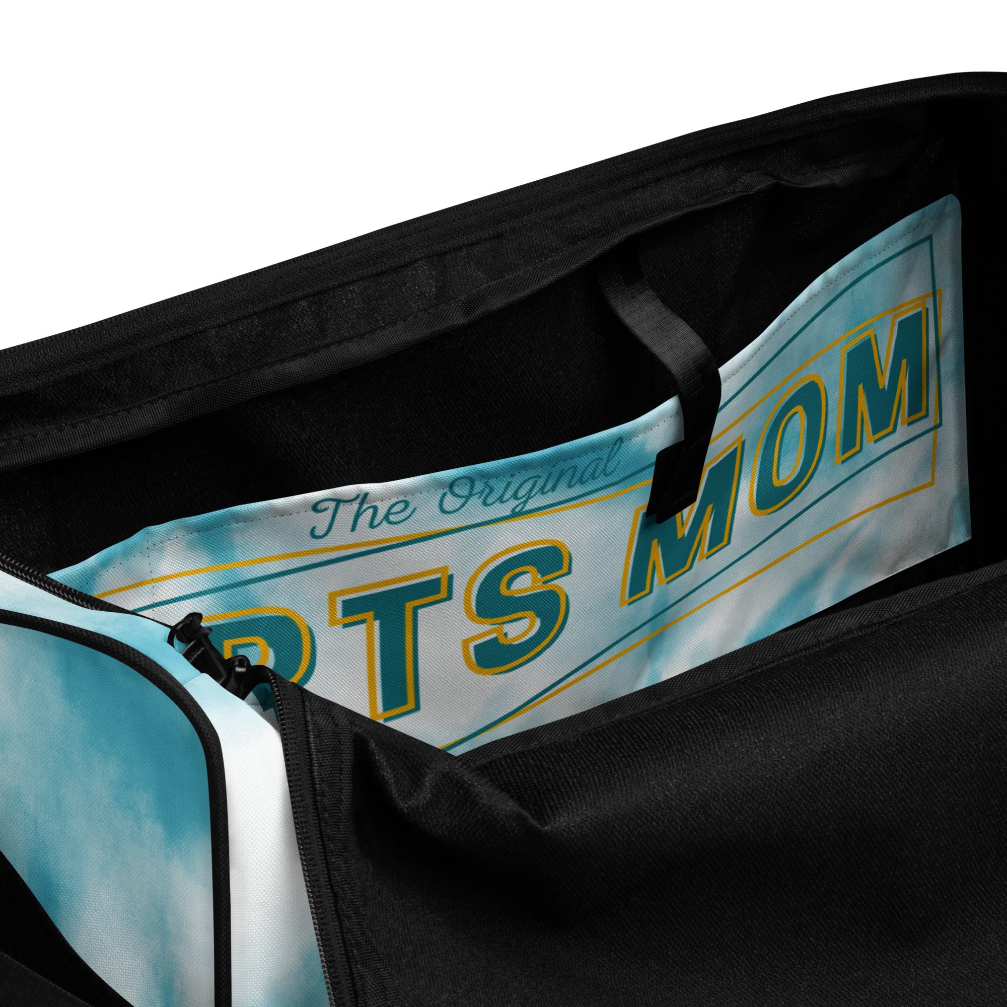 Sports Mom Ultimate Duffle Bag - Blue Sky Tie-Dye