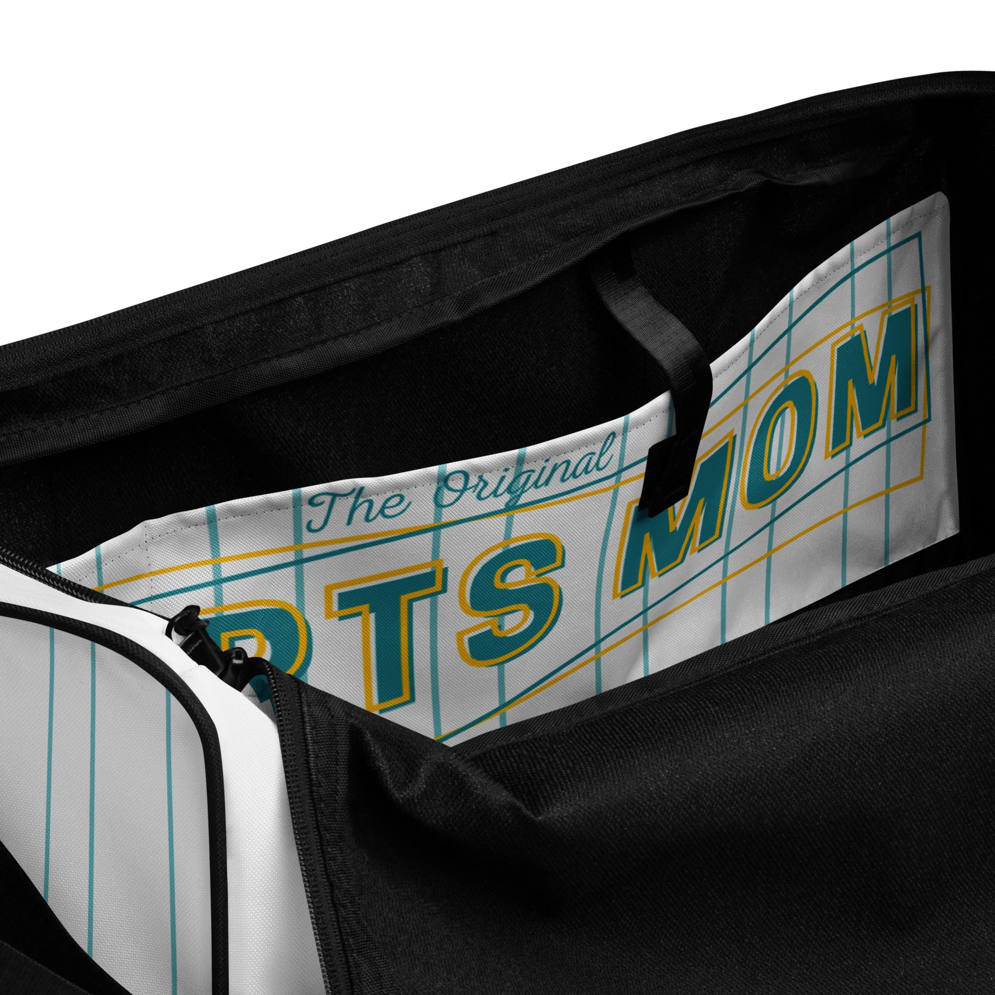 Sports Mom Ultimate Duffle Bag - Teal Line Up