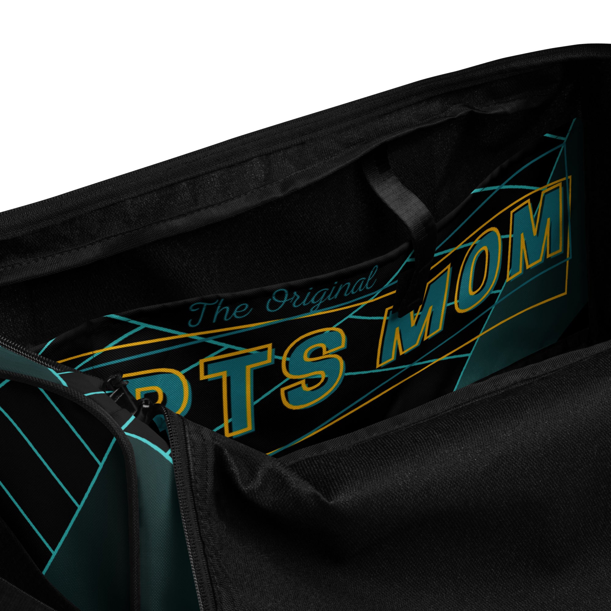 Sports Mom Ultimate Duffle Bag - Teal Stare