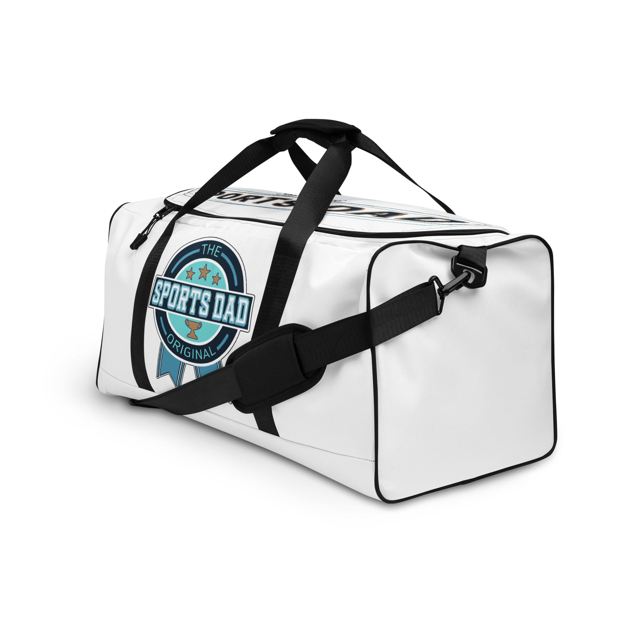 Sports Dad Ultimate Duffle Bag - White