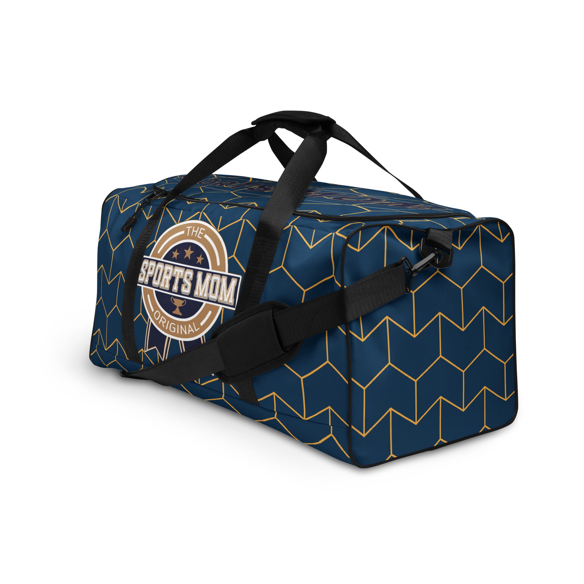 Sports Mom - Away Game - Ultimate Duffle Bag - Modern Tile