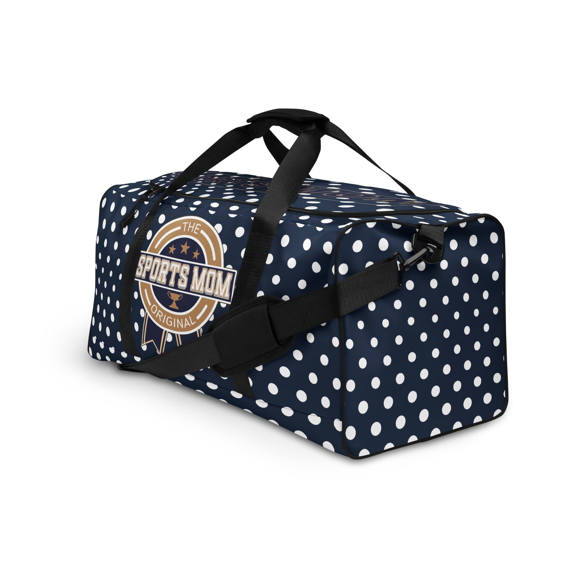 Sports Mom - Away Game - Ultimate Duffle Bag - Polka Dotty