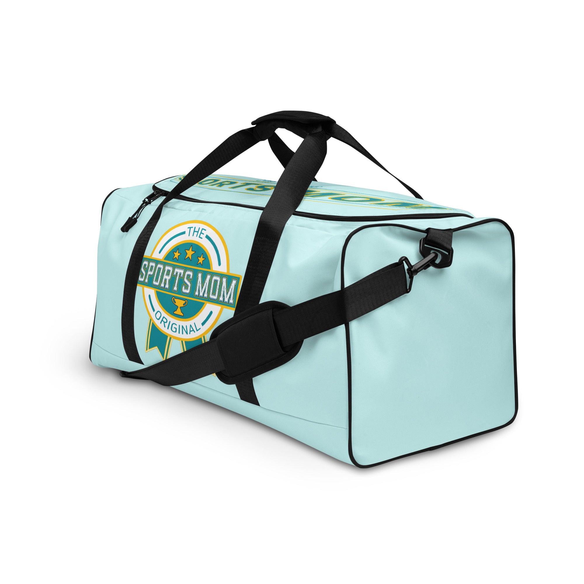 Sports Mom Ultimate Duffle Bag - Light Cyan