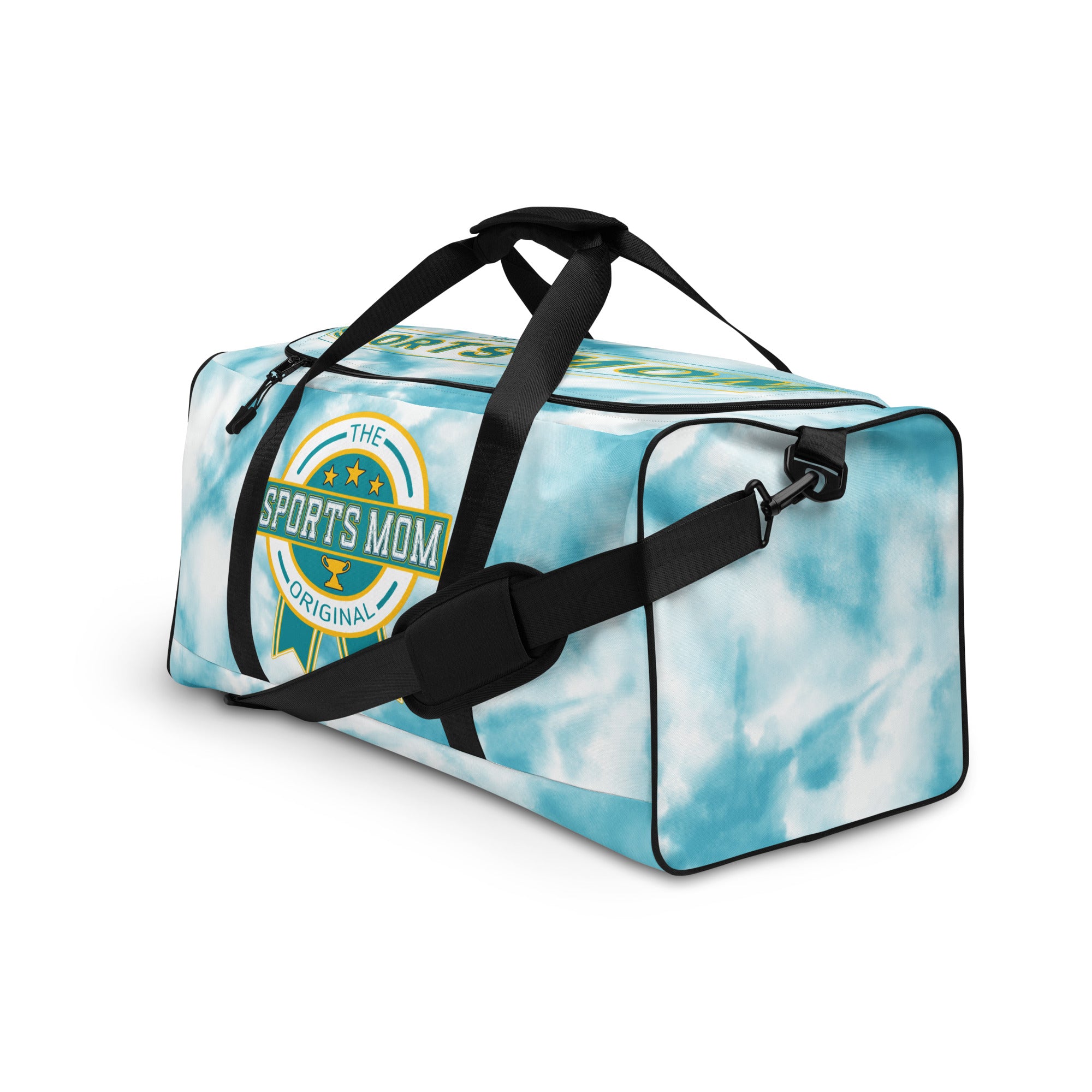 Sports Mom Ultimate Duffle Bag - Blue Sky Tie-Dye