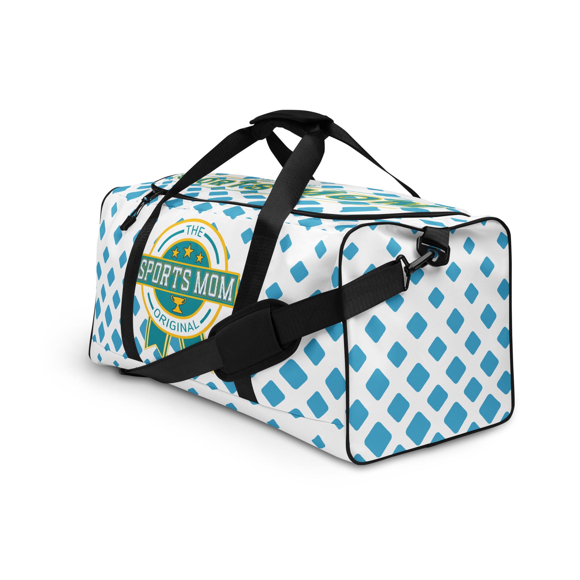 Sports Mom Ultimate Duffle Bag - Field of Diamonds