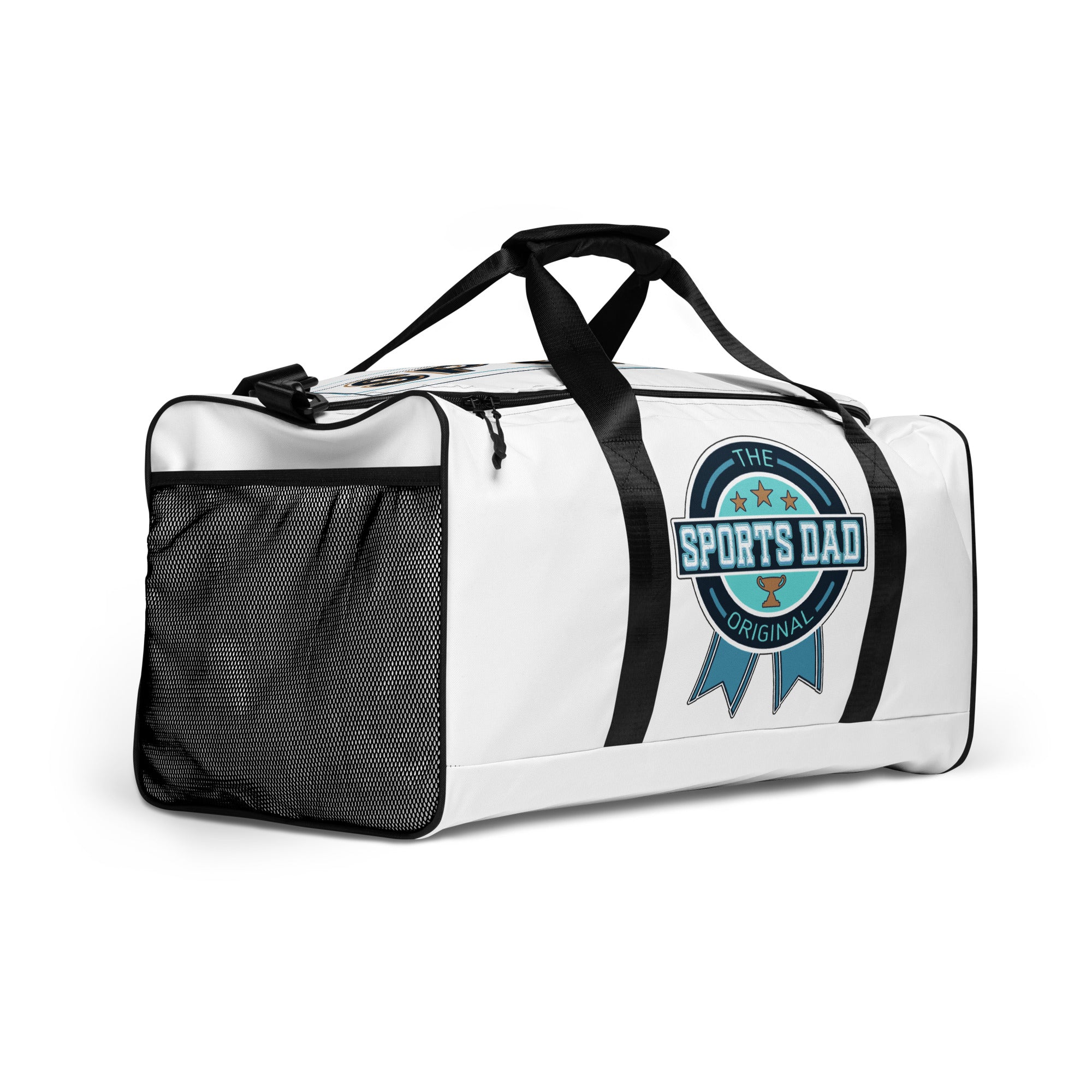 Sports Dad Ultimate Duffle Bag - White