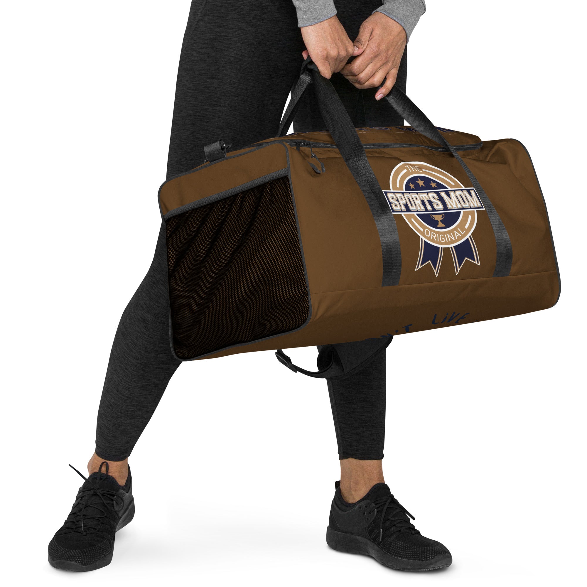 Sports Mom - Away Game - Ultimate Duffle Bag - Brown