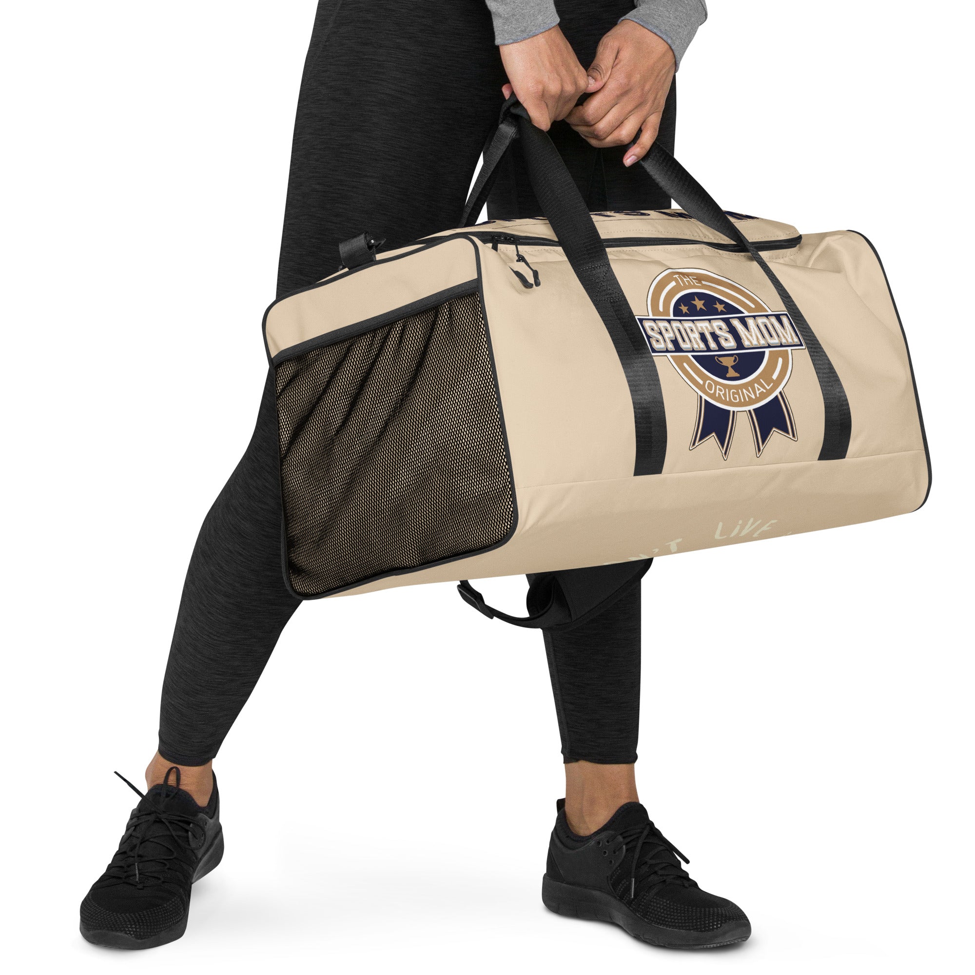 Sports Mom - Away Game - Ultimate Duffle Bag - Champagne