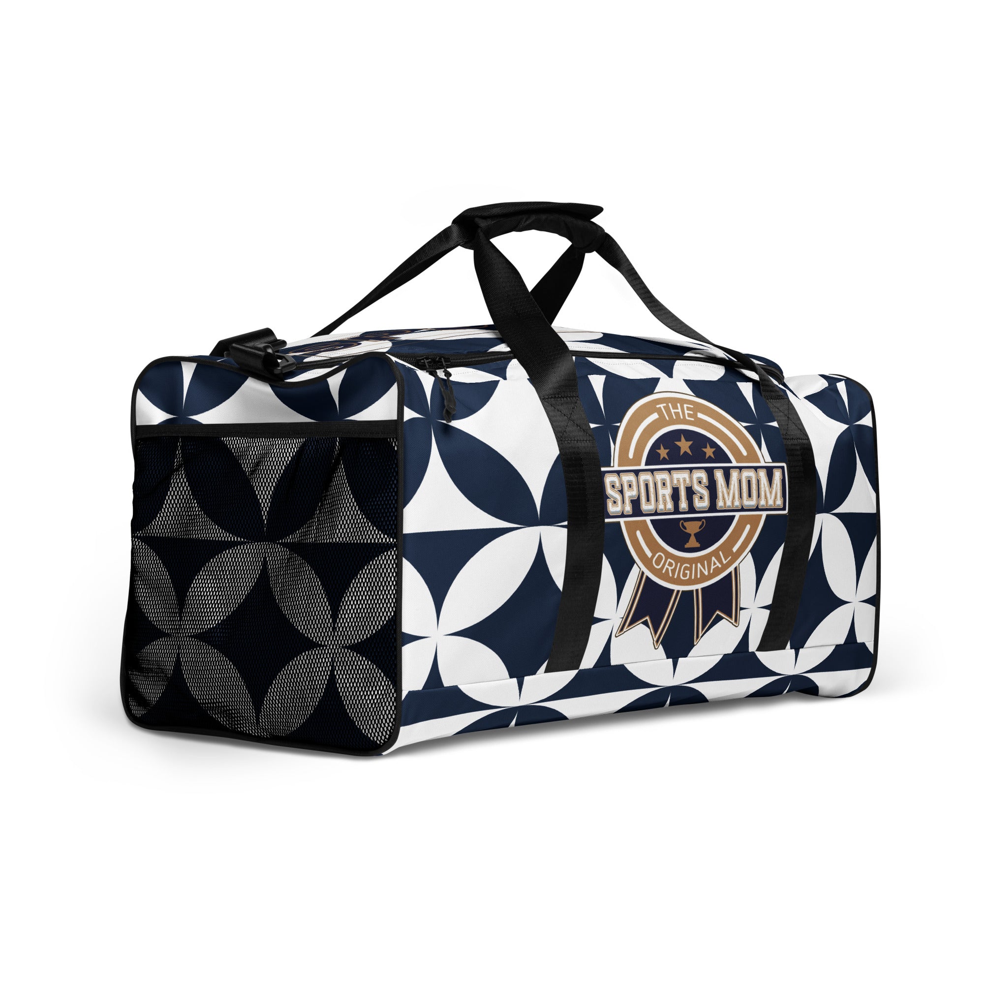 Sports Mom - Away Game - Ultimate Duffle Bag - Diamonds or Flowers?