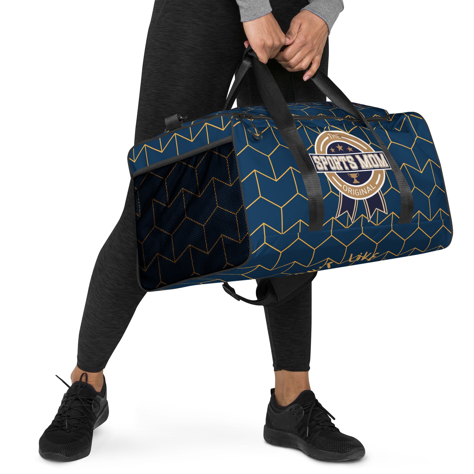 Sports Mom - Away Game - Ultimate Duffle Bag - Modern Tile