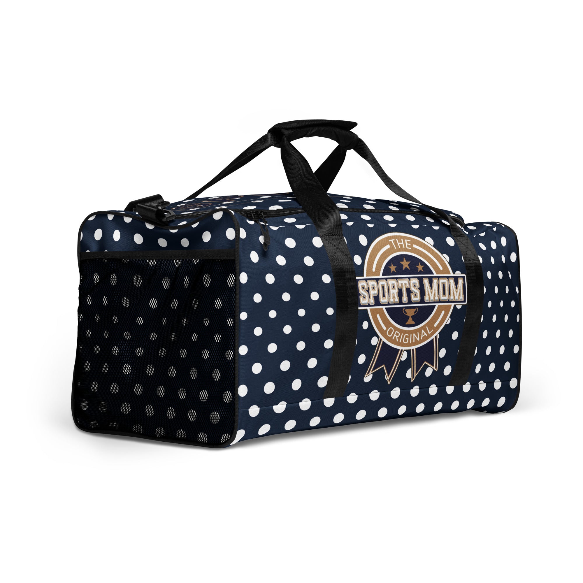 Sports Mom - Away Game - Ultimate Duffle Bag - Polka Dotty