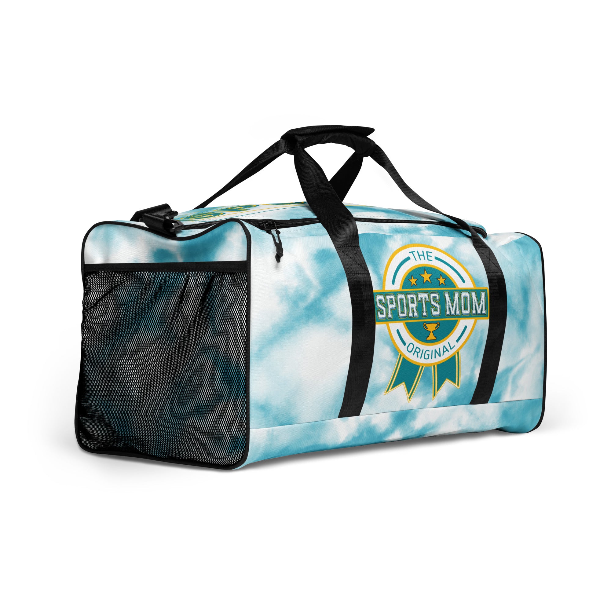 Sports Mom Ultimate Duffle Bag - Blue Sky Tie-Dye