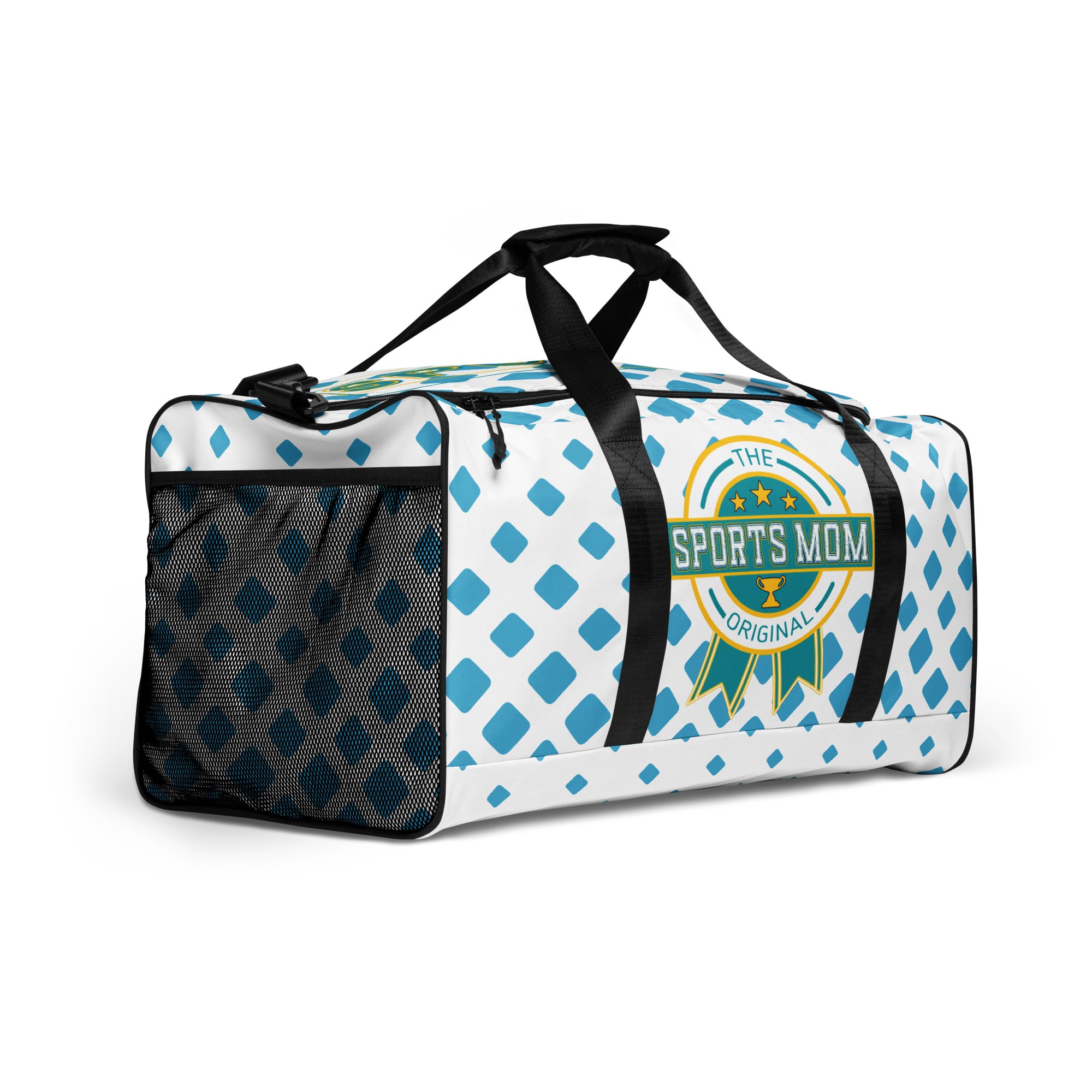 Sports Mom Ultimate Duffle Bag - Field of Diamonds