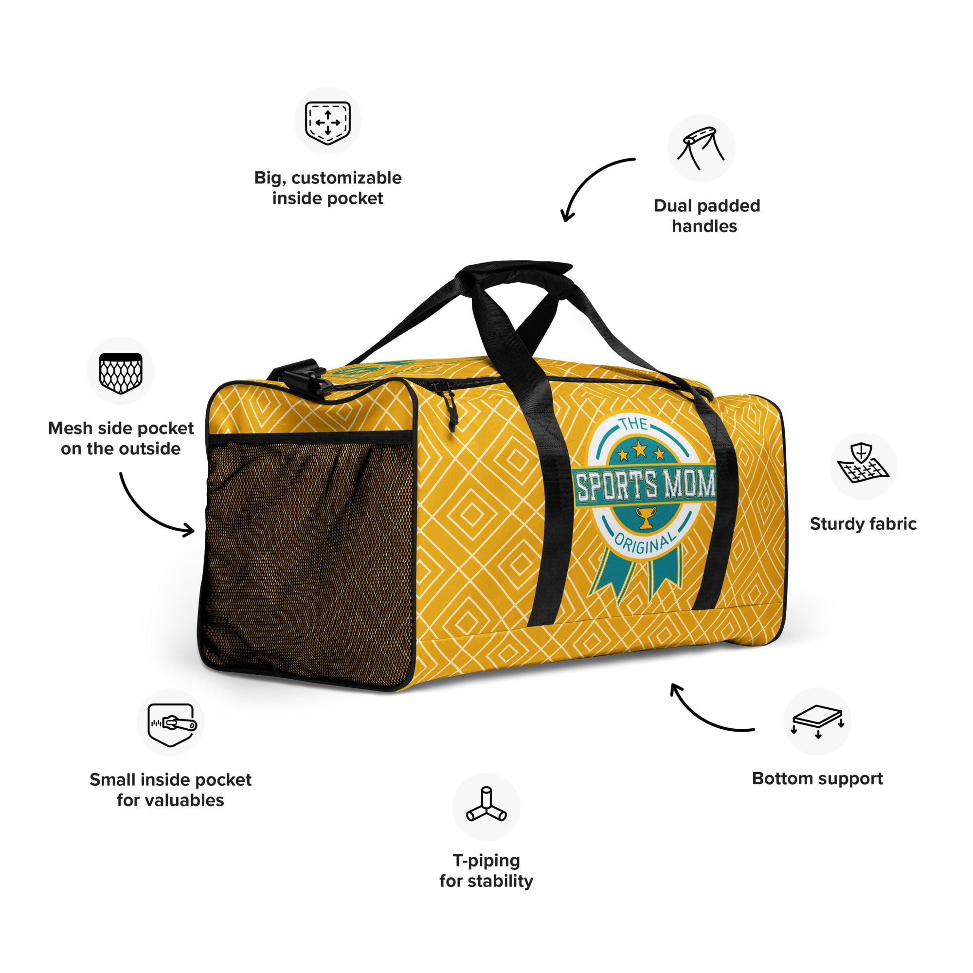 Sports Mom Ultimate Duffle Bag - Lioness