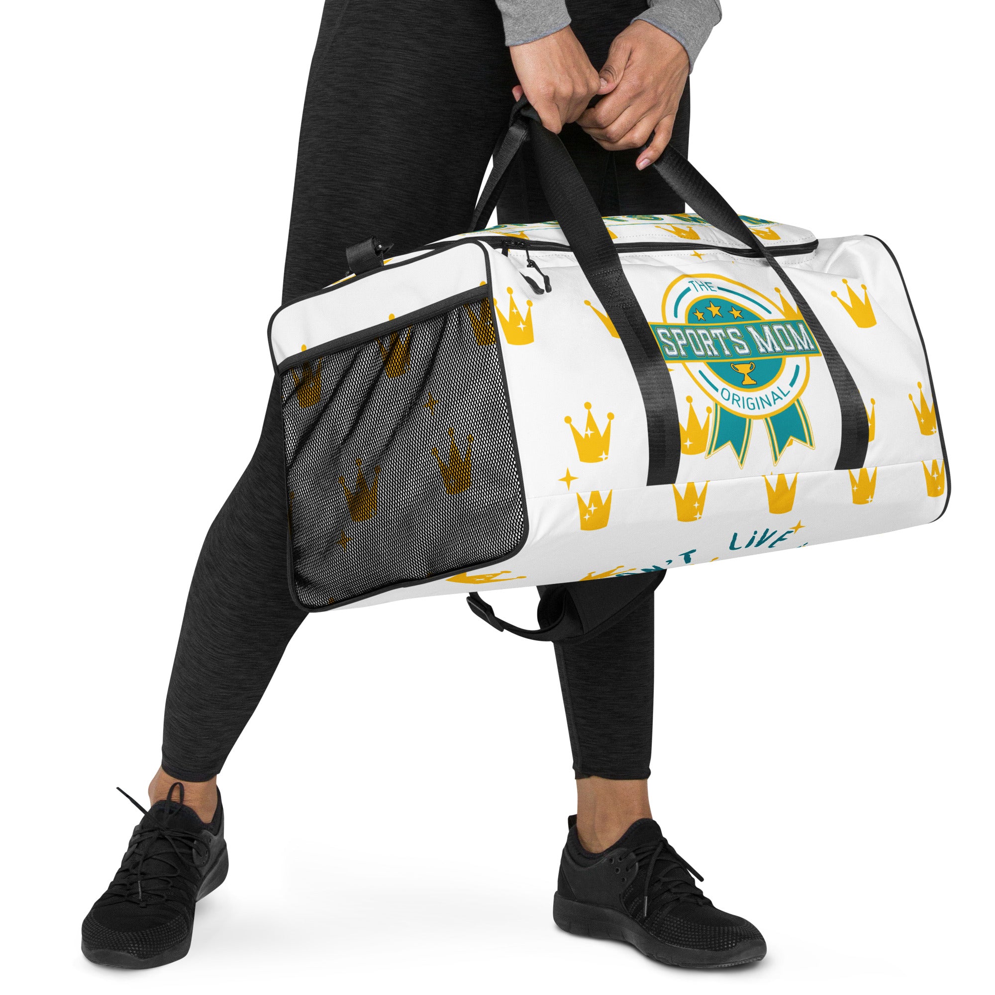 Sports Mom Ultimate Duffle Bag - Queen B