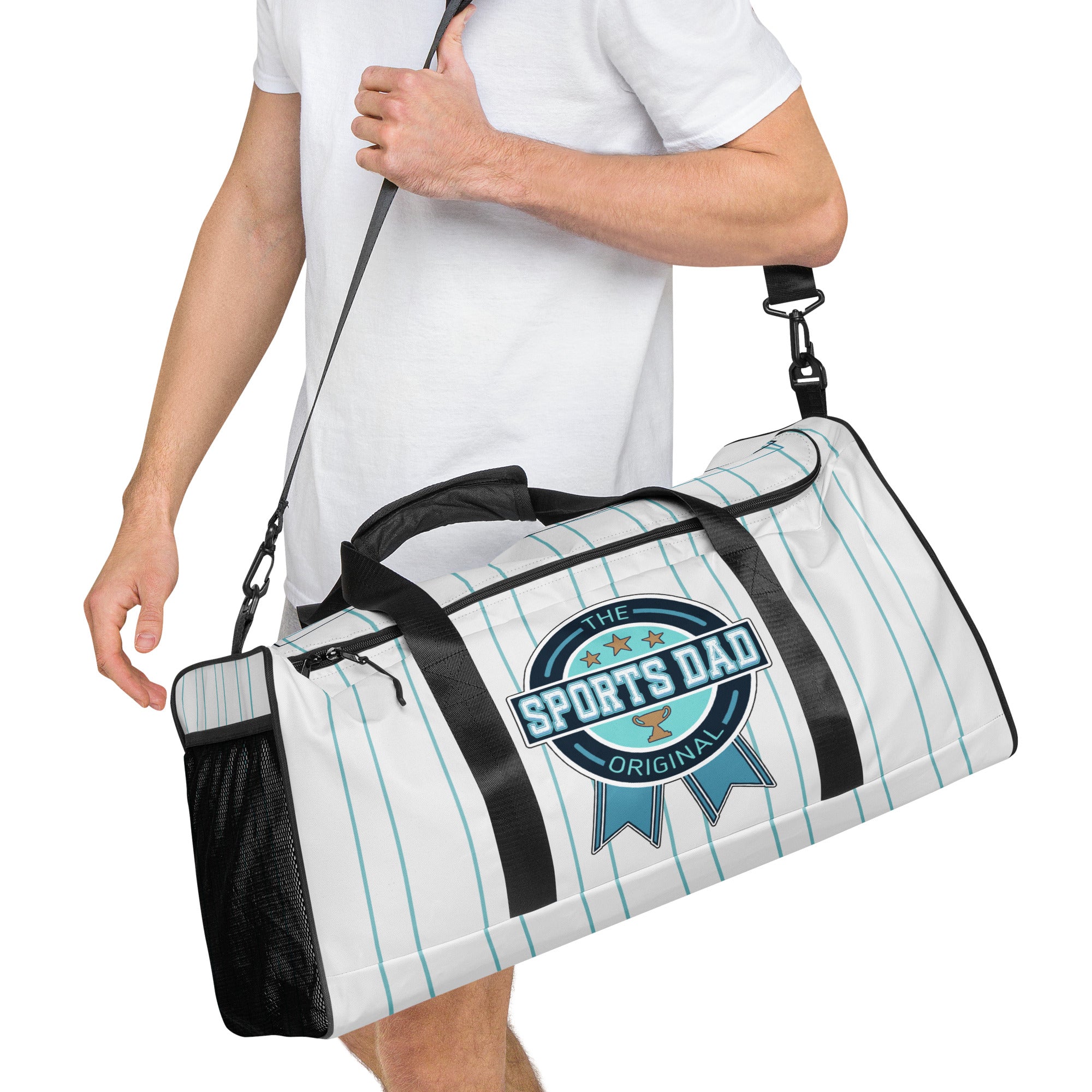 Sports Dad Ultimate Duffle Bag - Teal Line Up