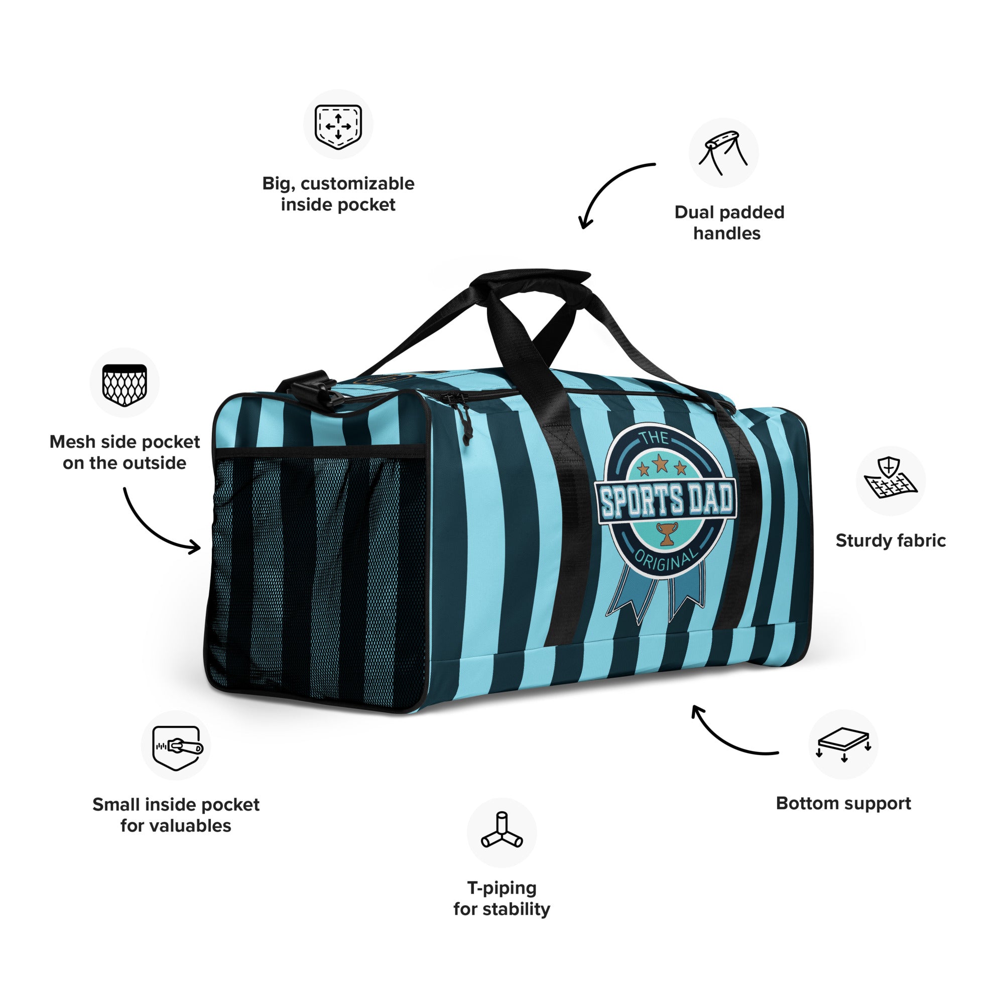 Sports Dad Ultimate Duffle Bag - Wallpaper