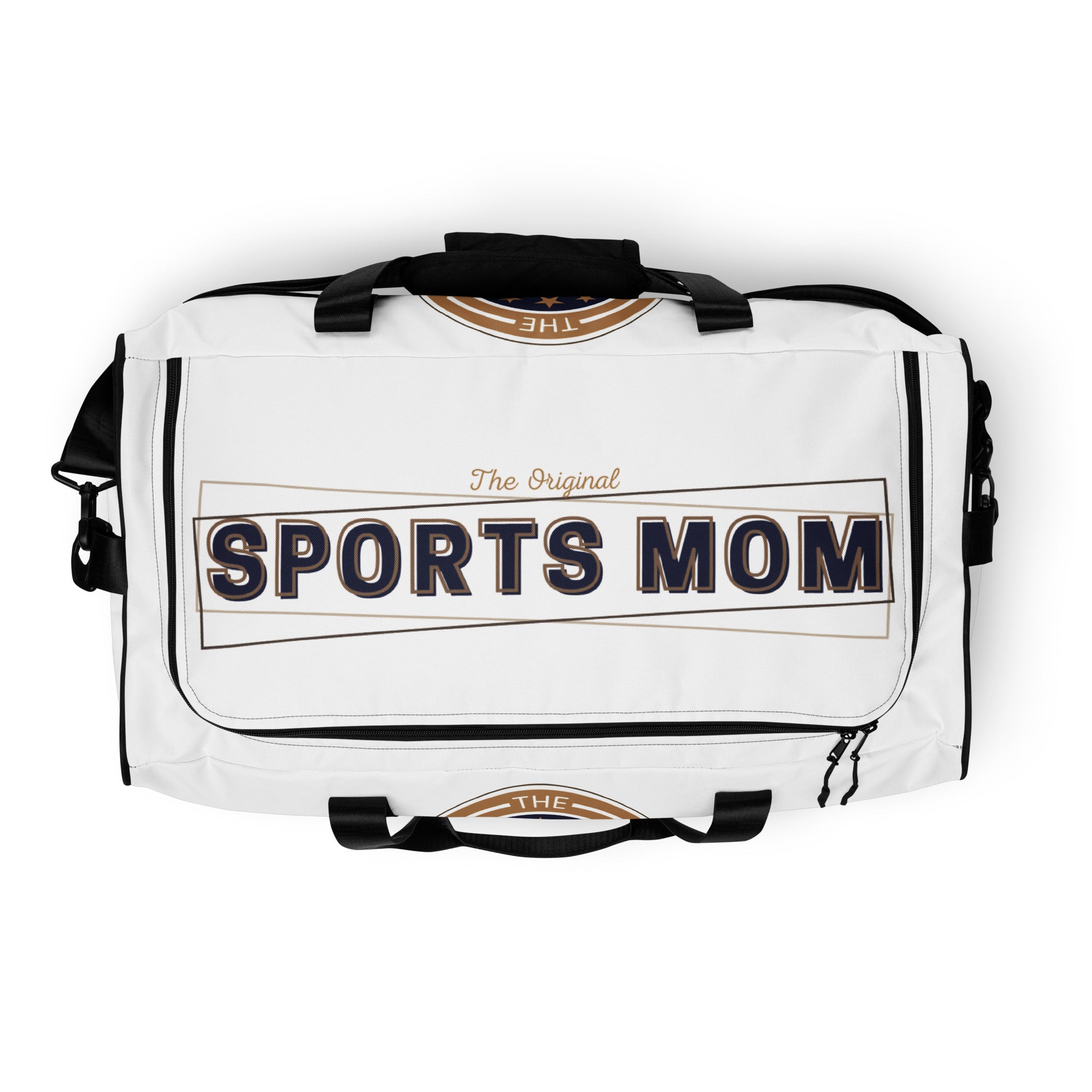 Sports Mom - Away Game - Ultimate Duffle Bag - White