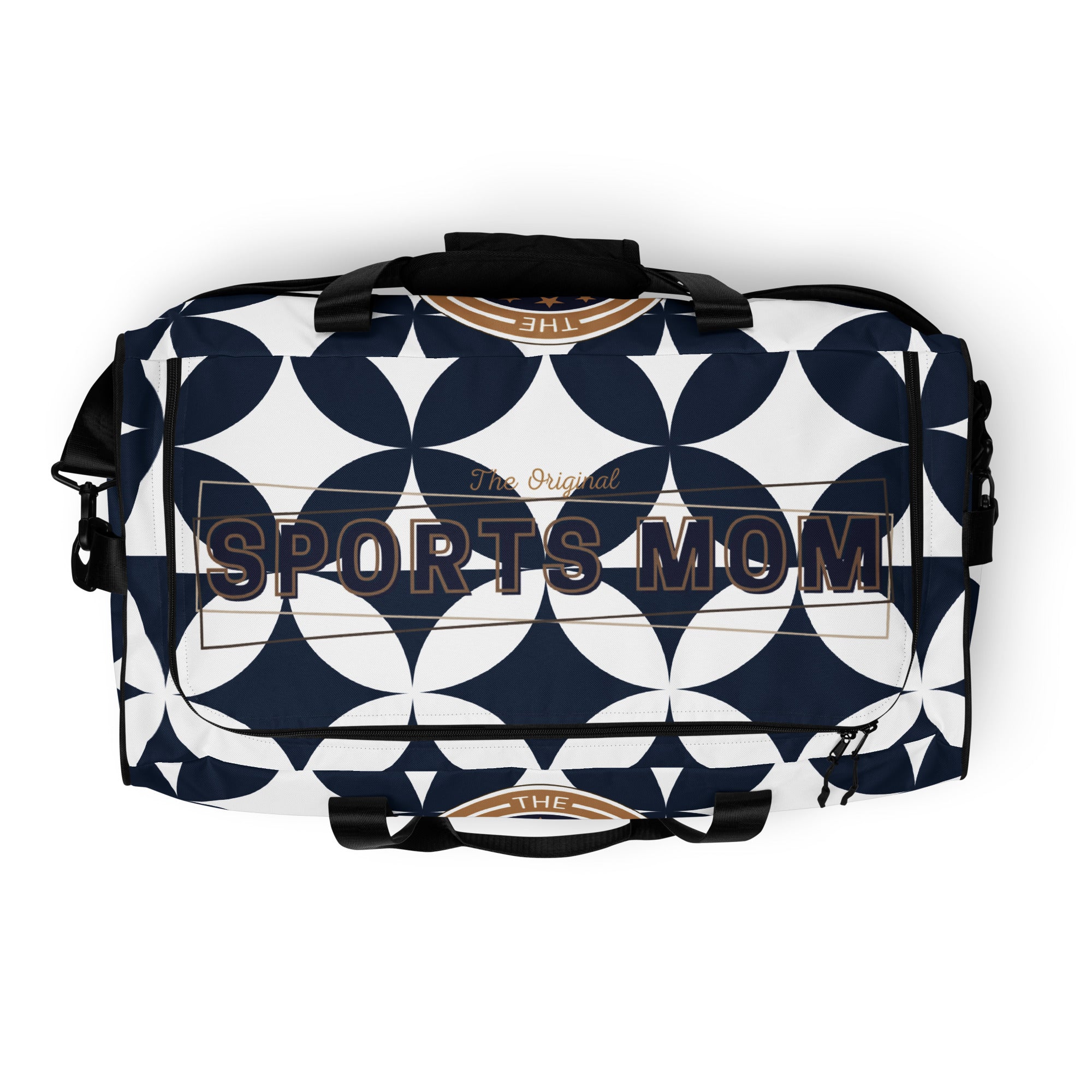 Sports Mom - Away Game - Ultimate Duffle Bag - Diamonds or Flowers?