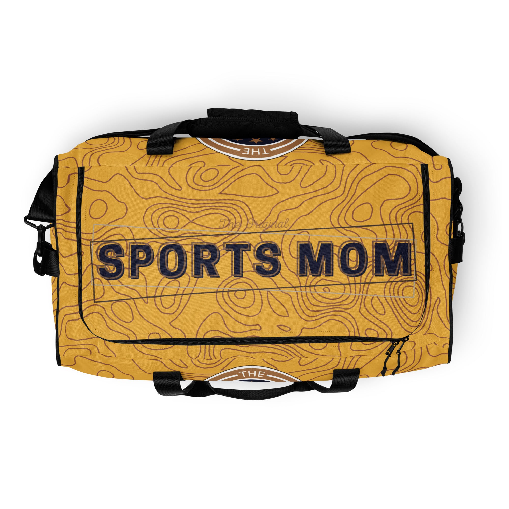 Sports Mom - Away Game - Ultimate Duffle Bag - Abstract Oasis