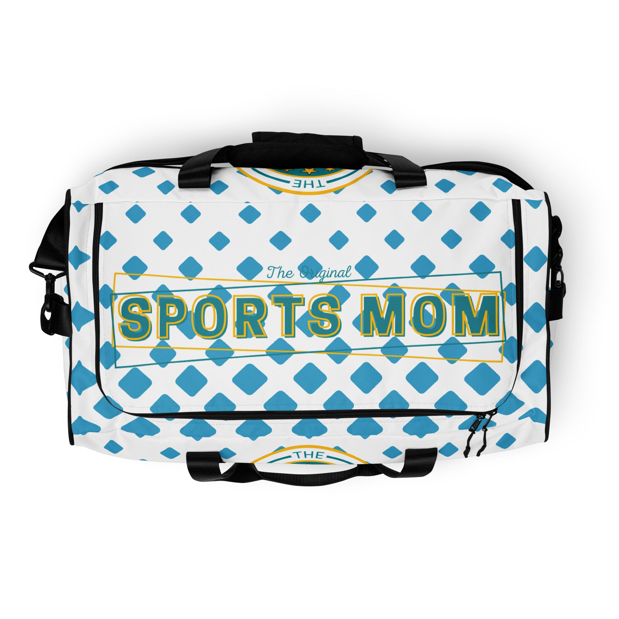 Sports Mom Ultimate Duffle Bag - Field of Diamonds