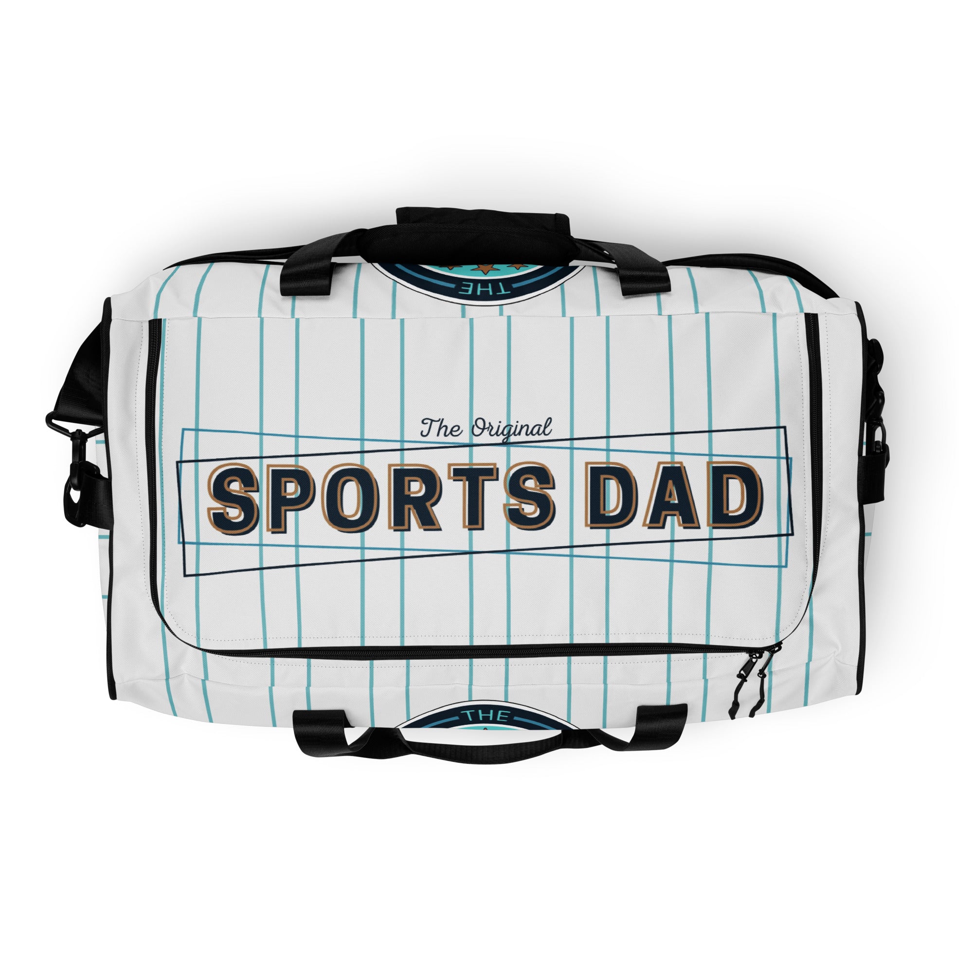 Sports Dad Ultimate Duffle Bag - Teal Line Up