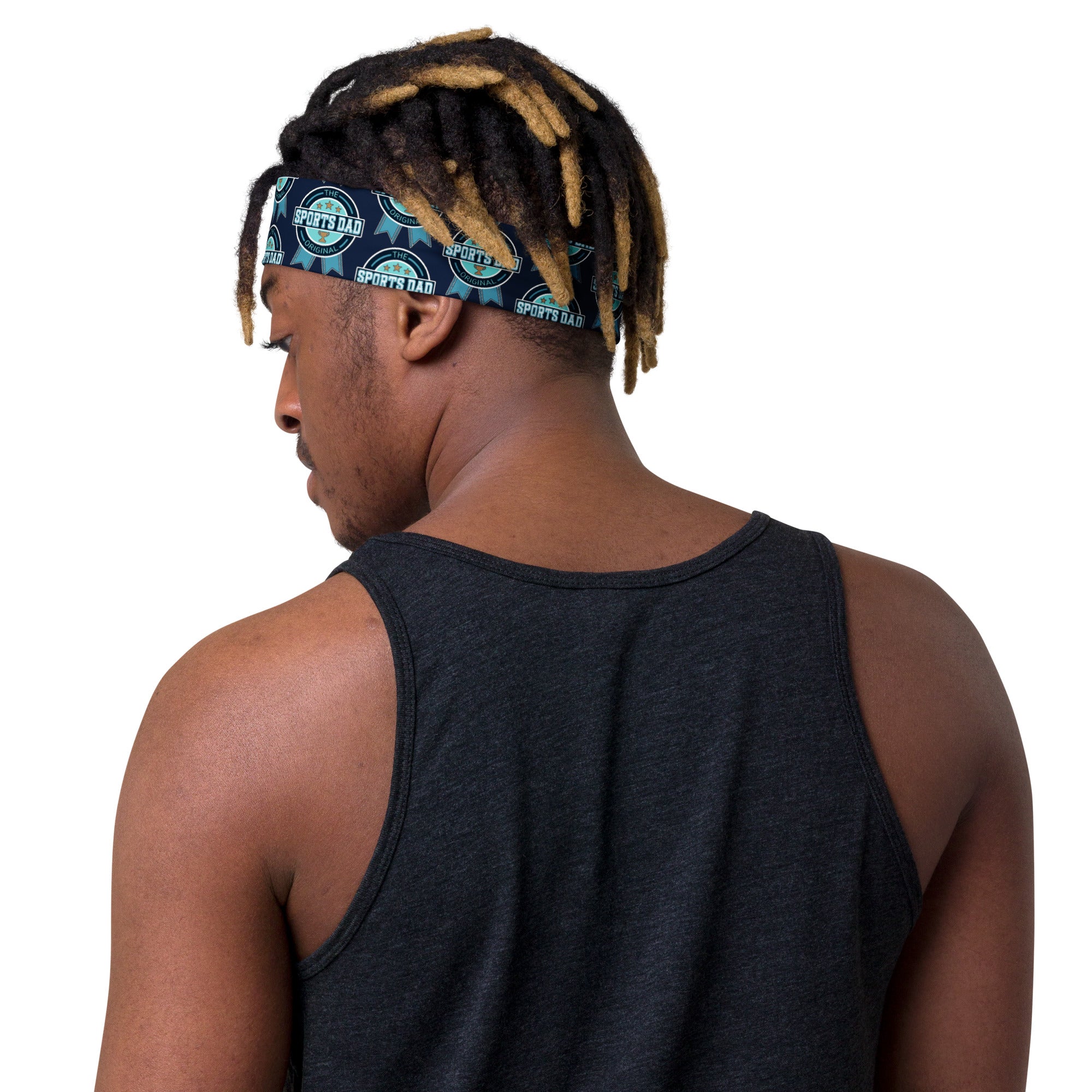 The Original Sports Dad Headband - Navy