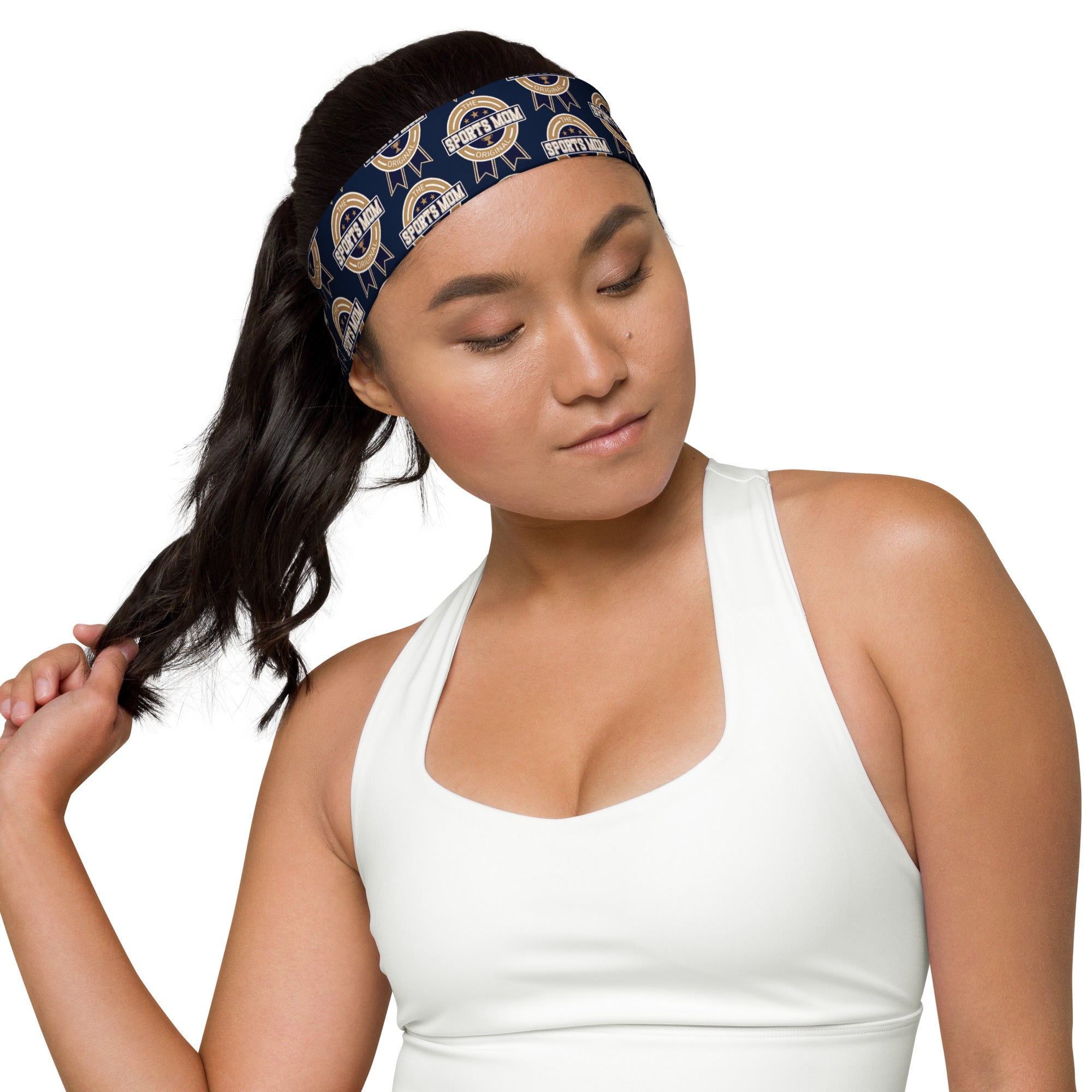 The Original Sports Mom - Away Game Headband - Navy