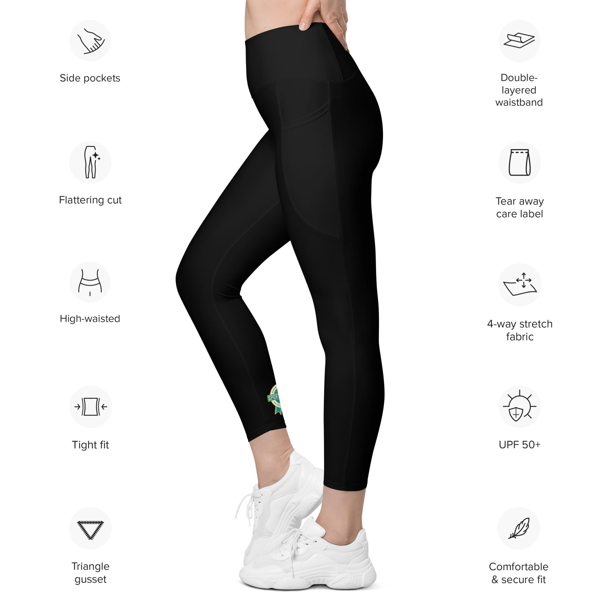 OSM - Leggings with Pockets - Black