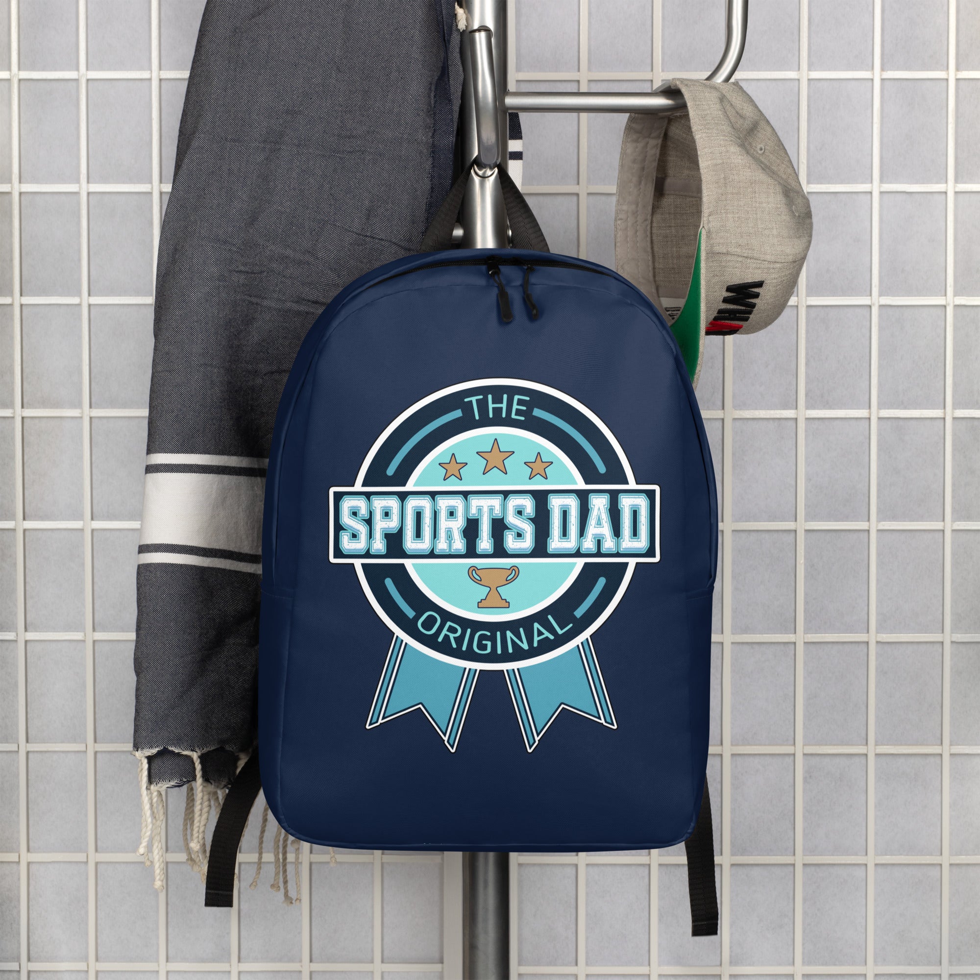 Sports Dad Minimalist Backpack - Navy