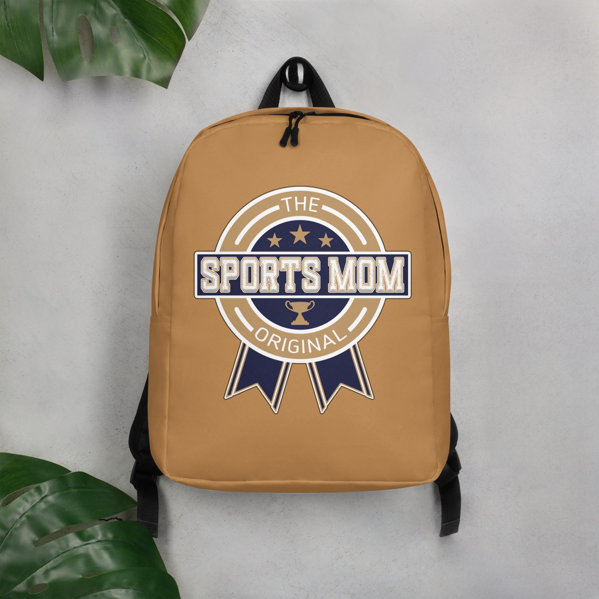 Sports Mom Minimalist Backpack - Away Game - Nude