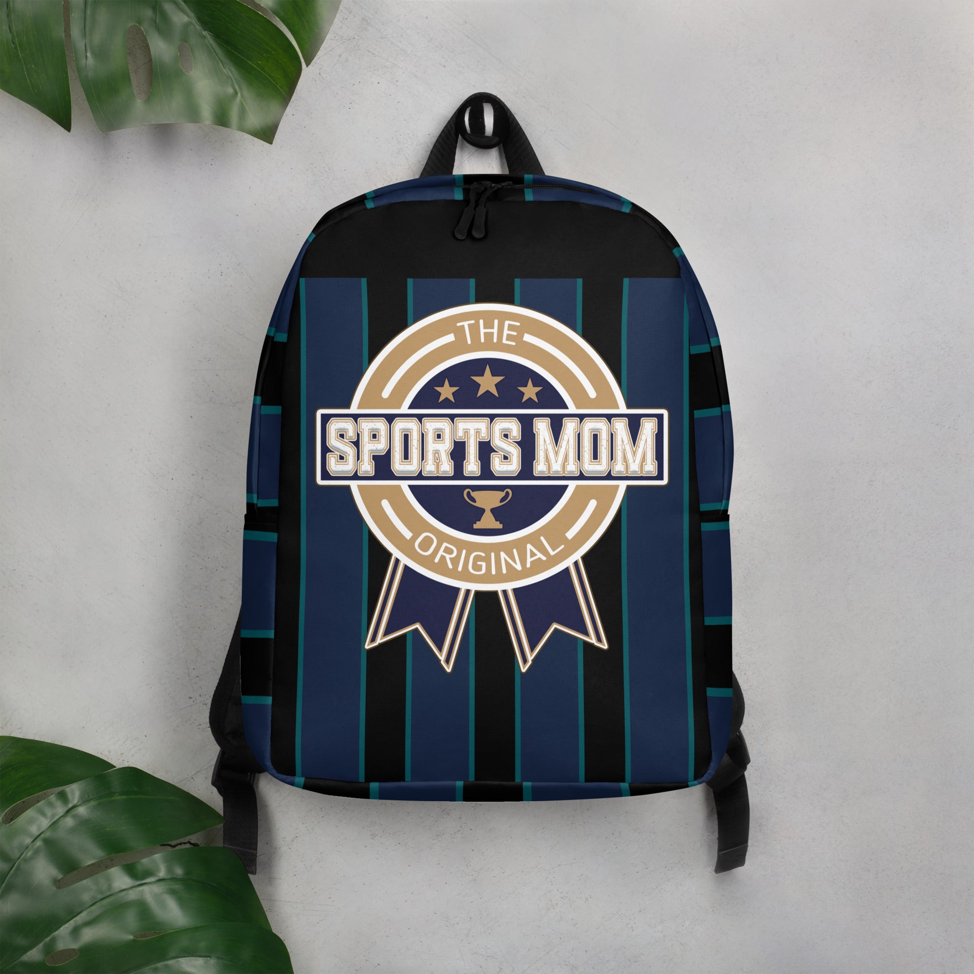 Sports Mom Minimalist Backpack - Away Game - Wall Paper