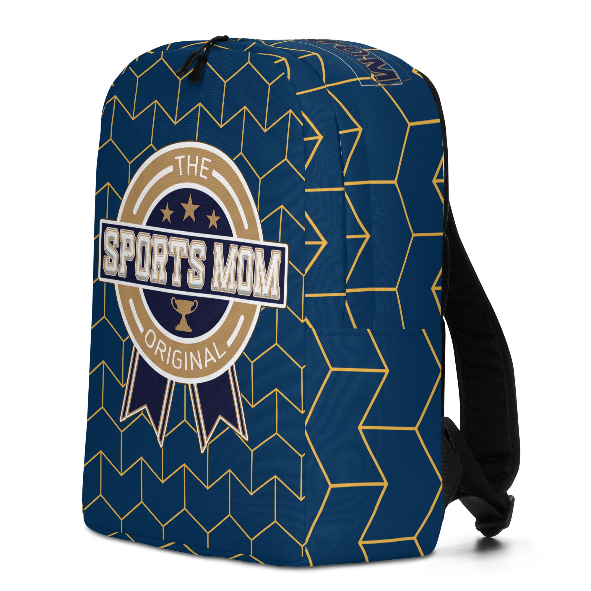 Sports Mom Minimalist Backpack - Away Game - Modern Tile