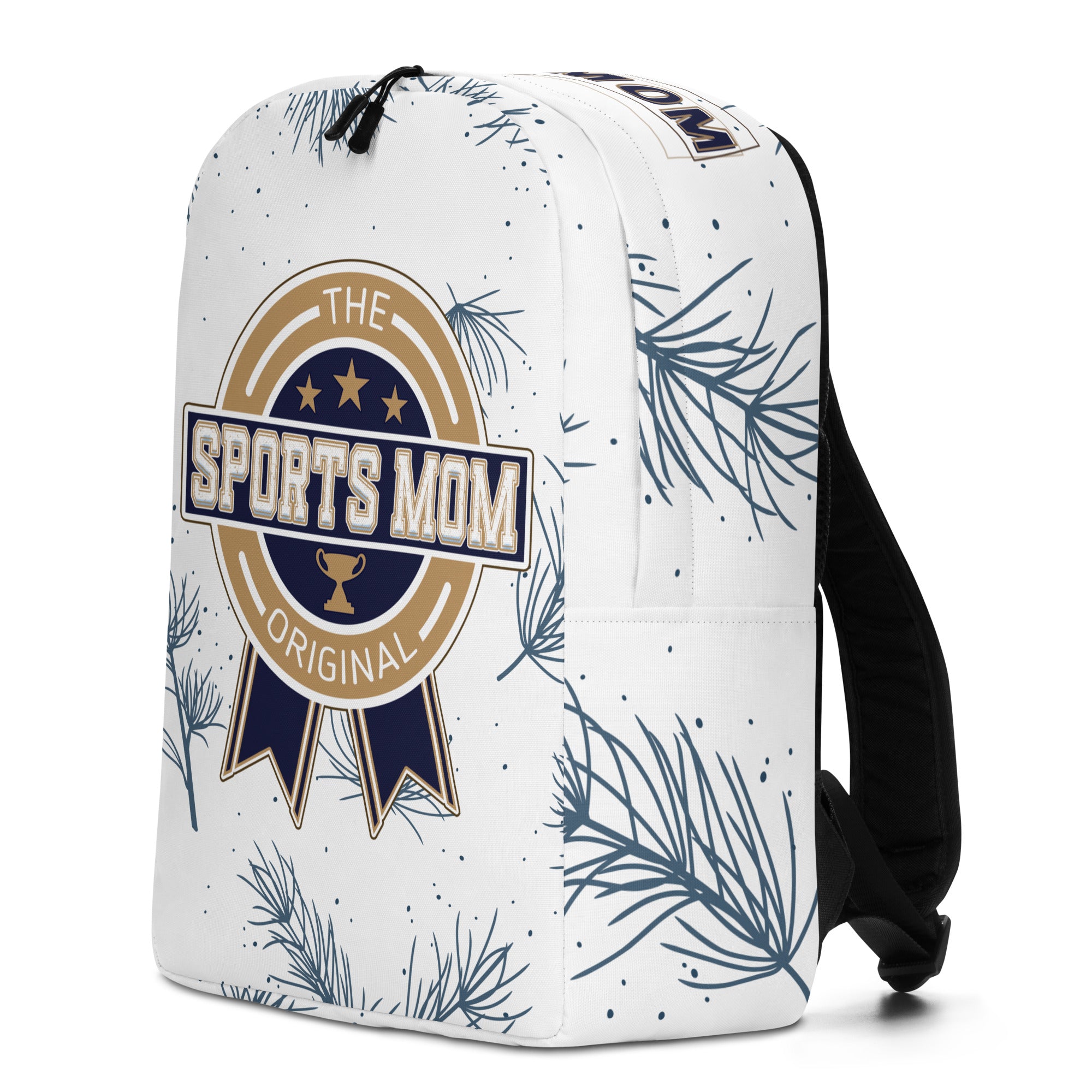 Sports Mom Minimalist Backpack - Away Game - Pine Needles