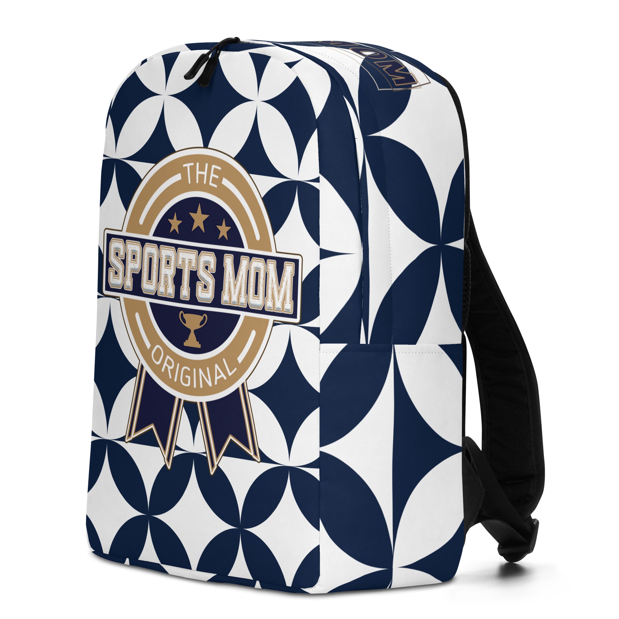 Sports Mom Minimalist Backpack - Away Game - Diamonds or Flowers?