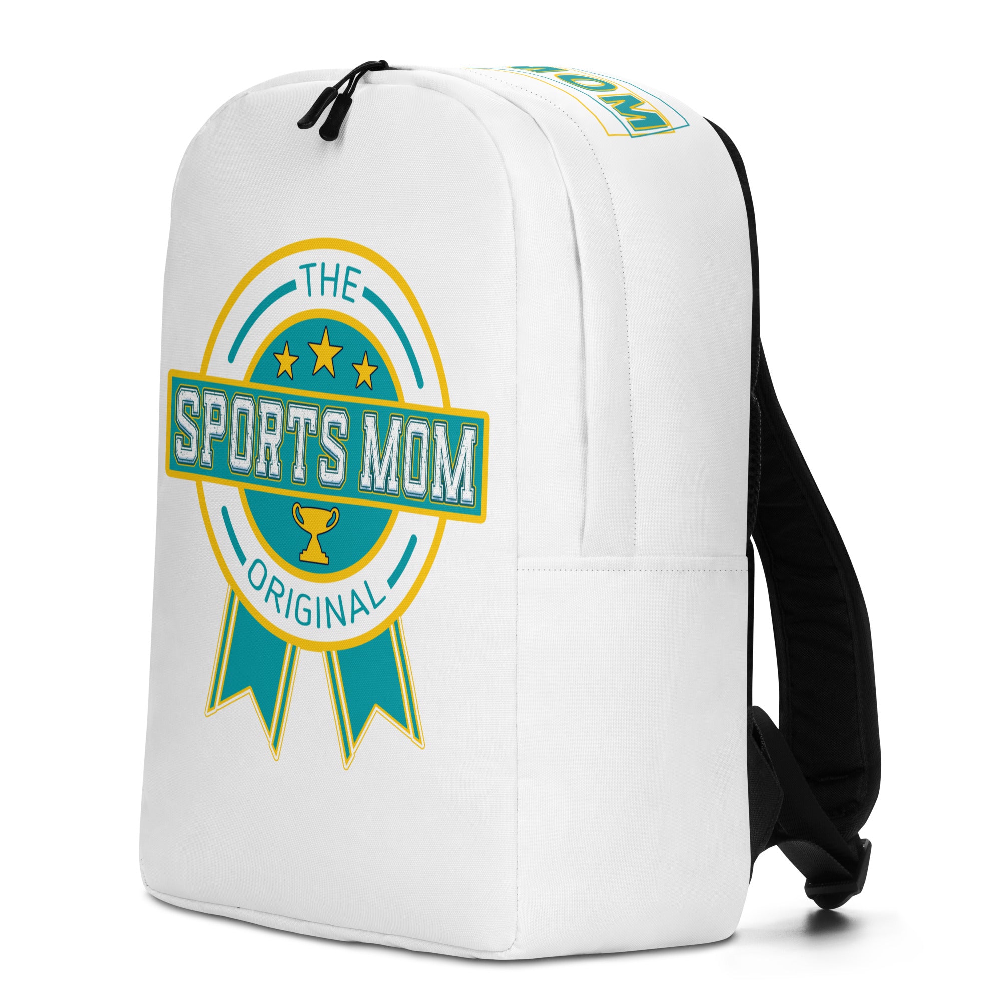 Sports Mom Minimalist Backpack - White