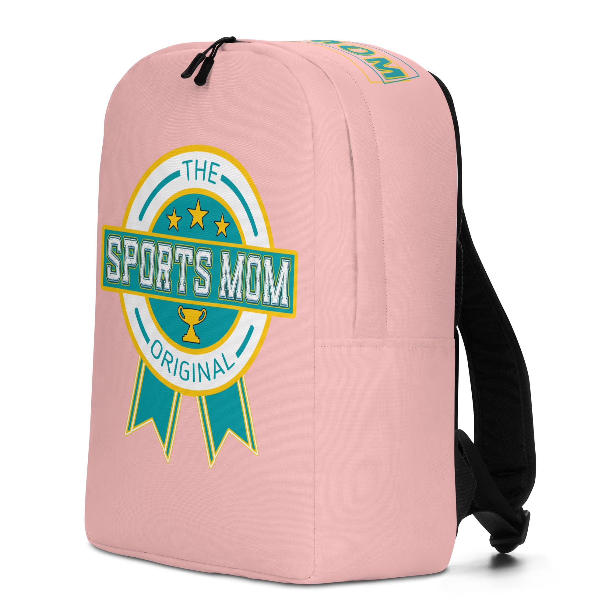 Sports Mom Minimalist Backpack - Your Pink