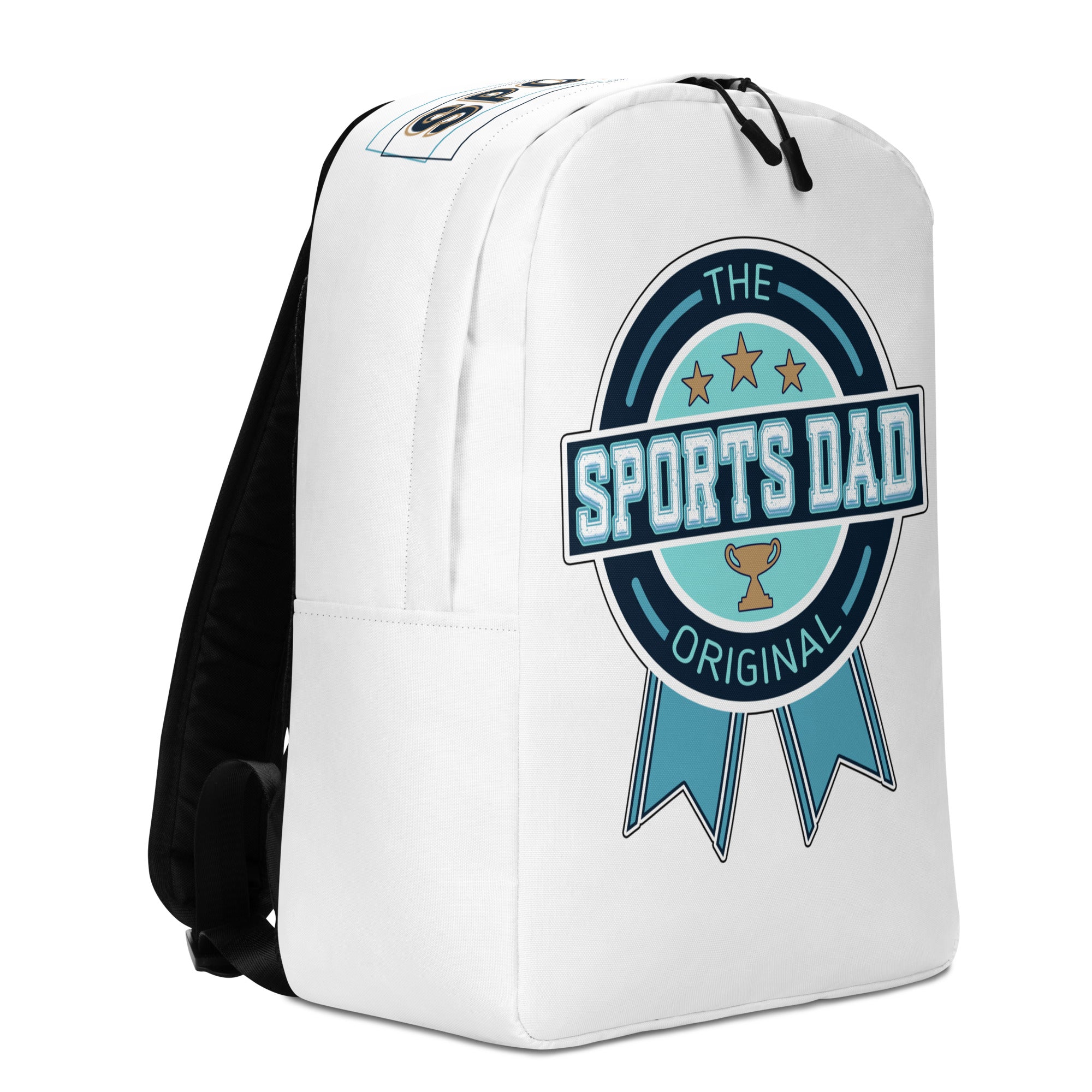 Sports Dad Minimalist Backpack - White