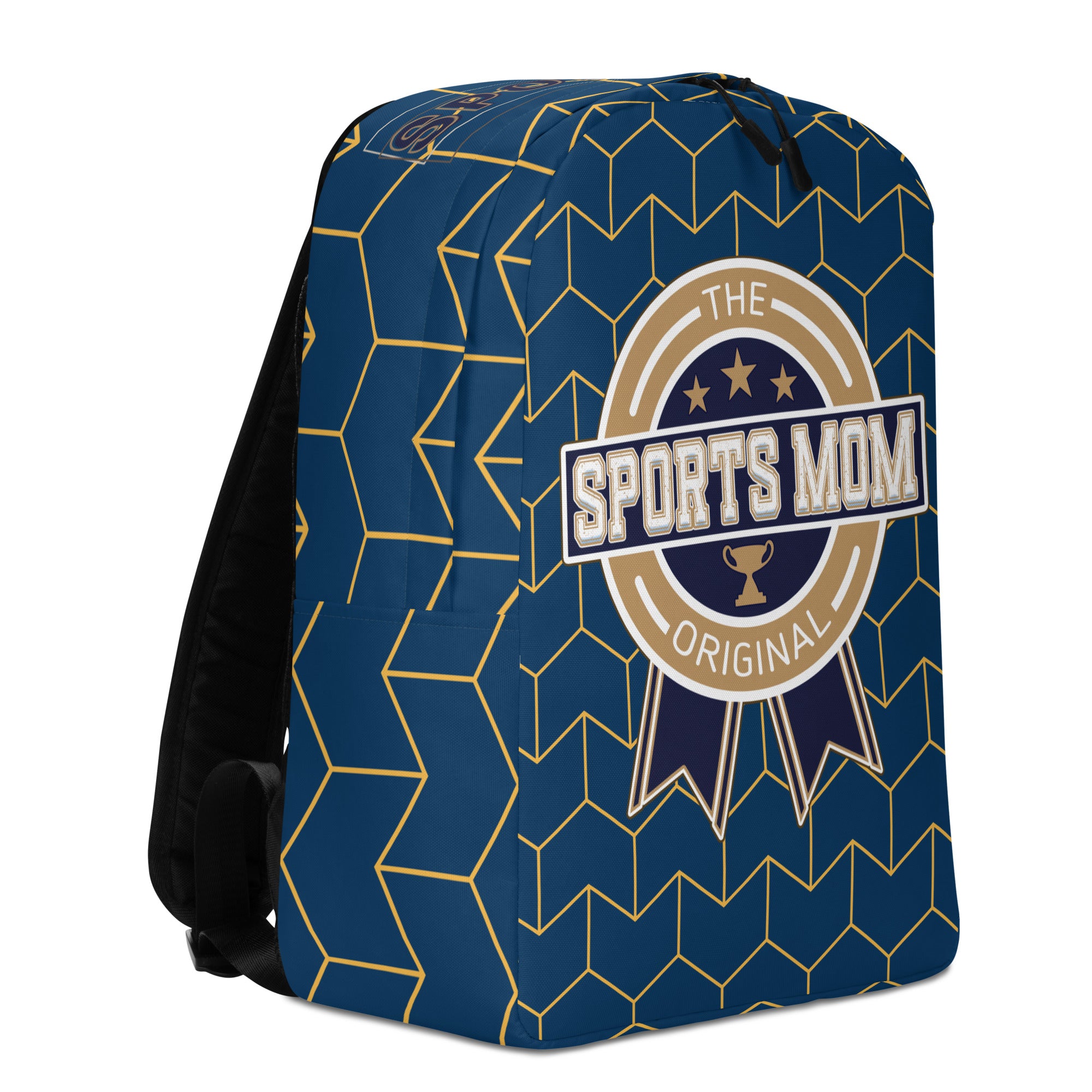 Sports Mom Minimalist Backpack - Away Game - Modern Tile