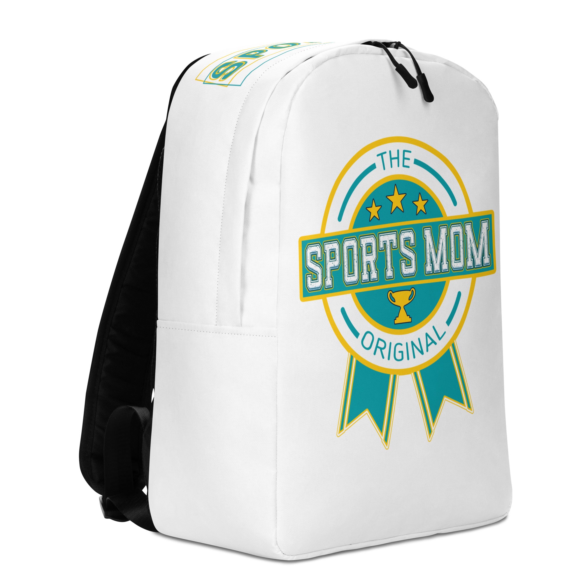 Sports Mom Minimalist Backpack - White