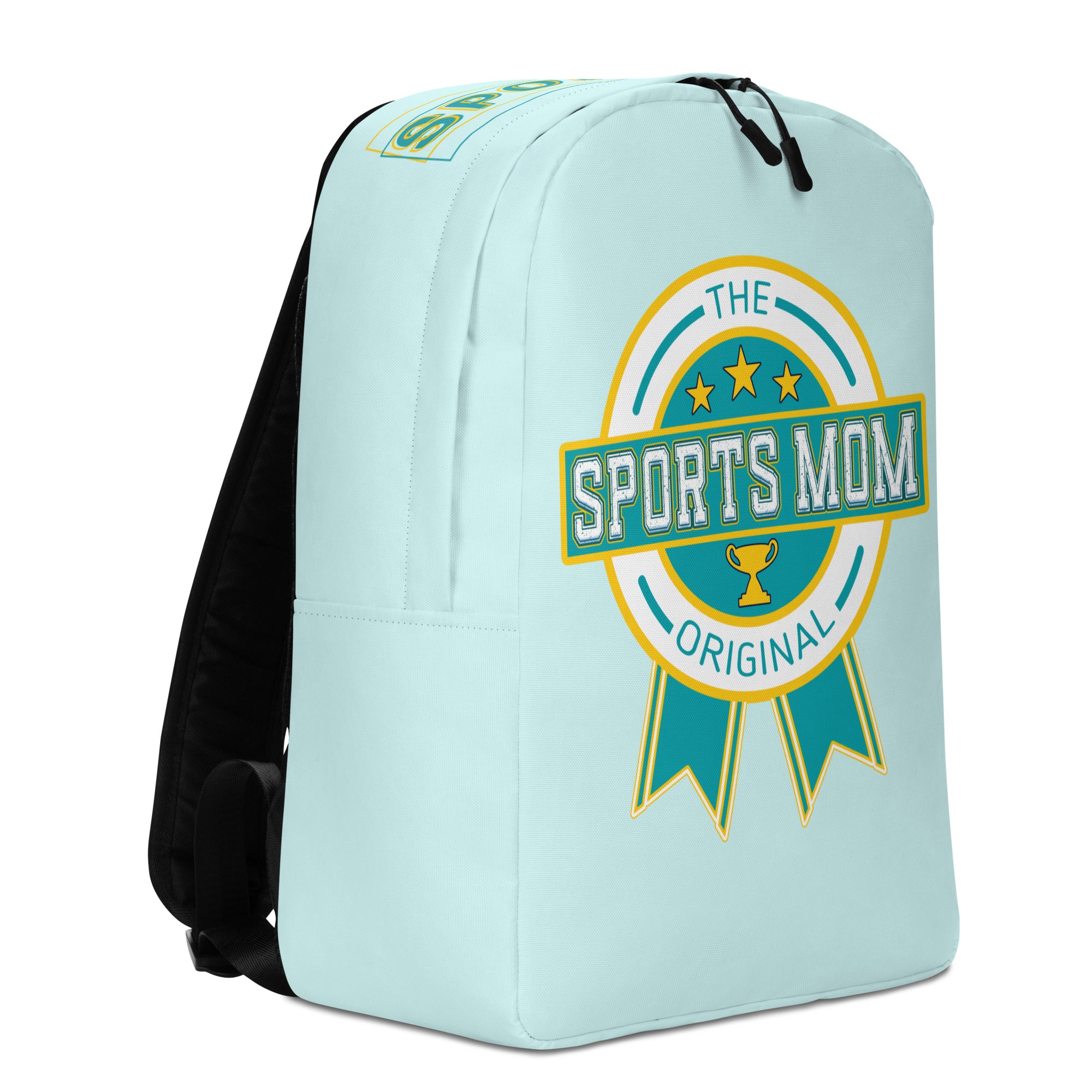 Sports Mom Minimalist Backpack - Light Cyan