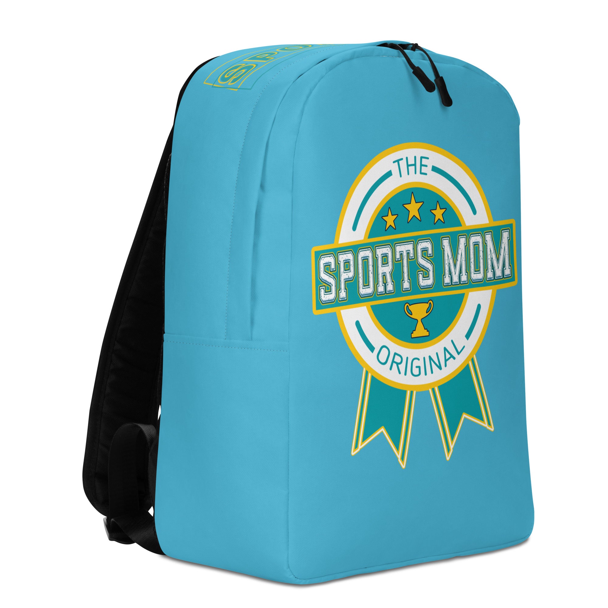 Sports Mom Minimalist Backpack - Summer Sky